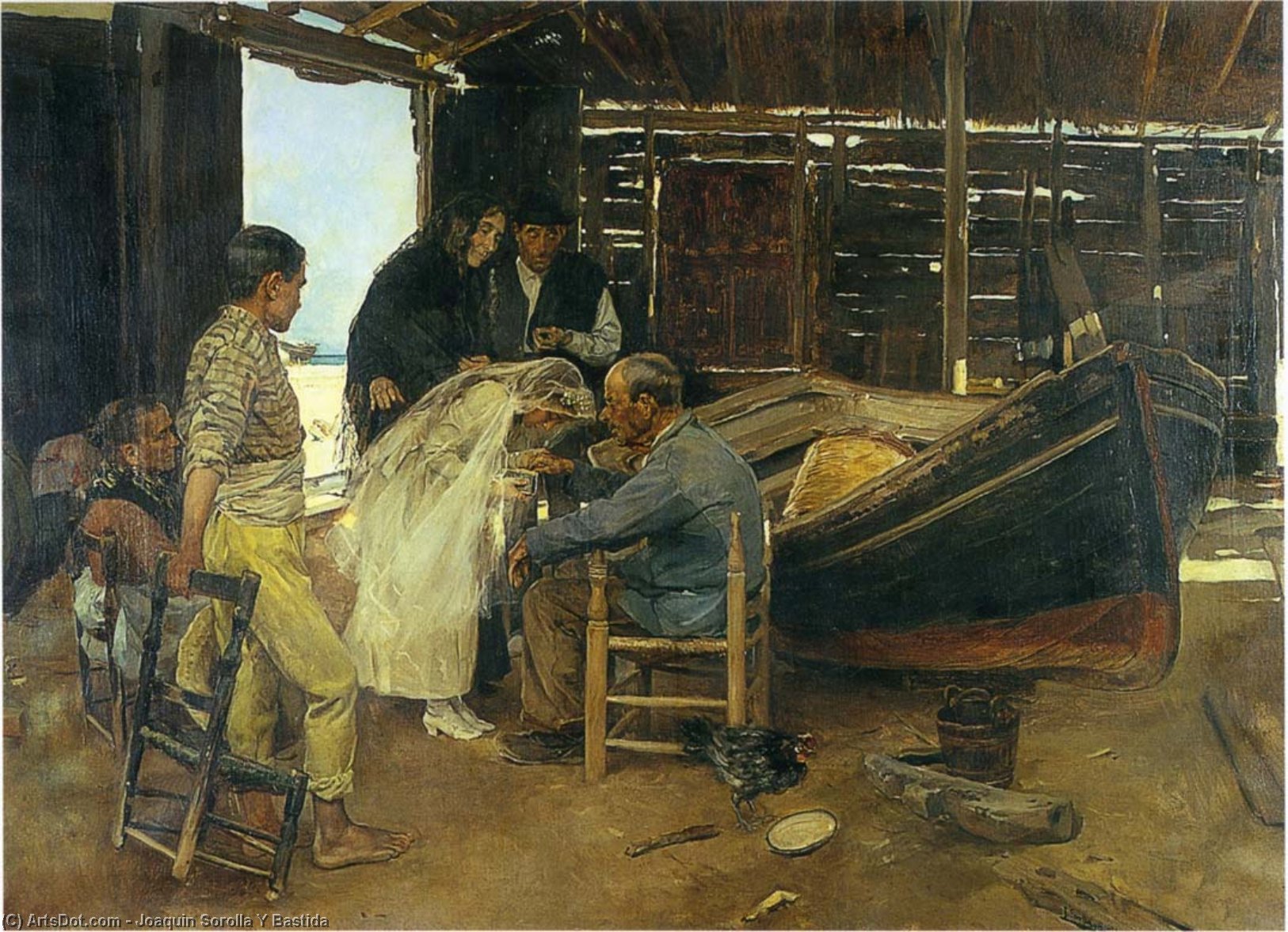 Buy Museum Art Reproductions The happy day, 1892 by Joaquin Sorolla Y Bastida (1863-1923, Spain) | ArtsDot.com