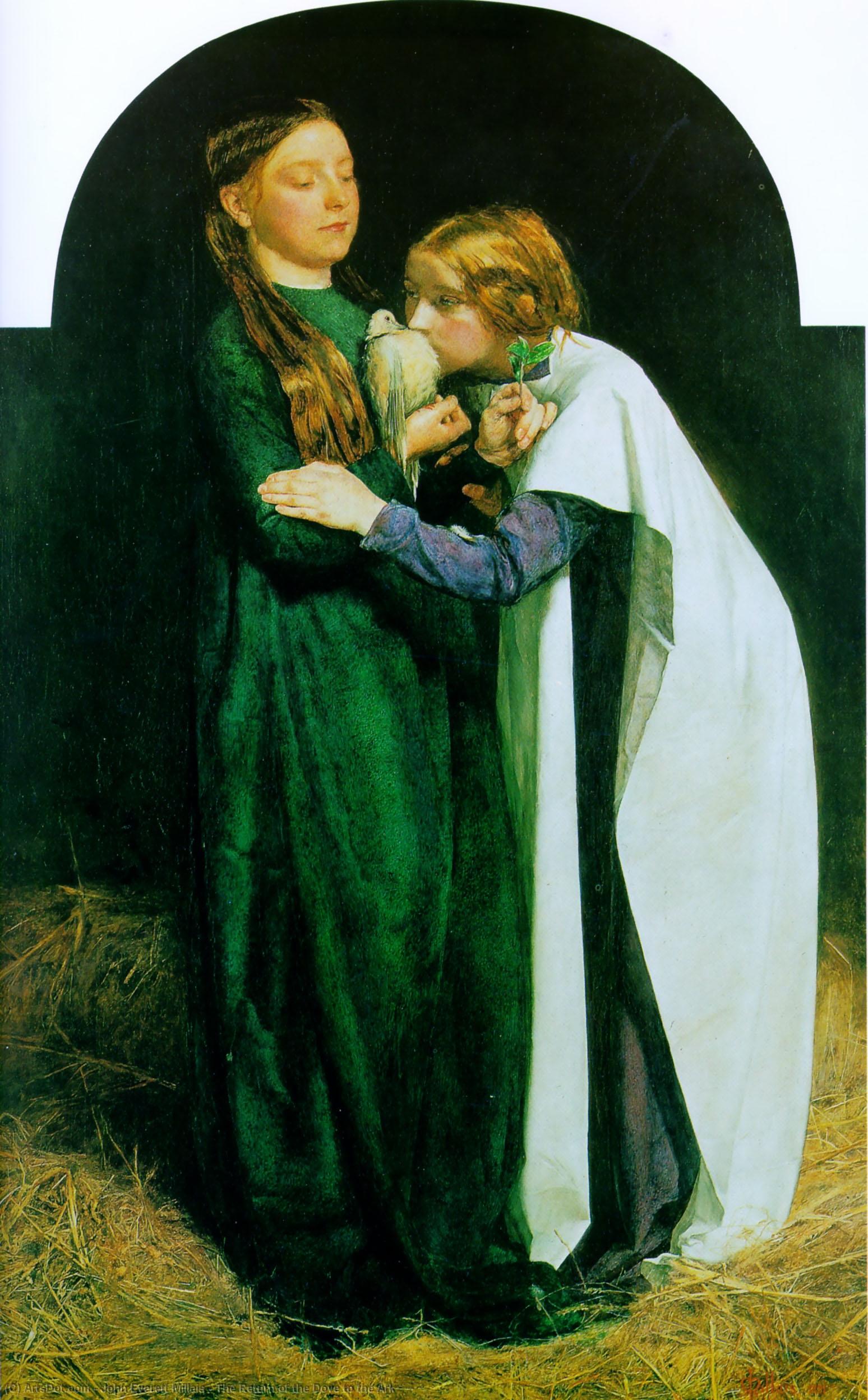 Buy Museum Art Reproductions The Return of the Dove to the Ark, 1851 by John Everett Millais | ArtsDot.com