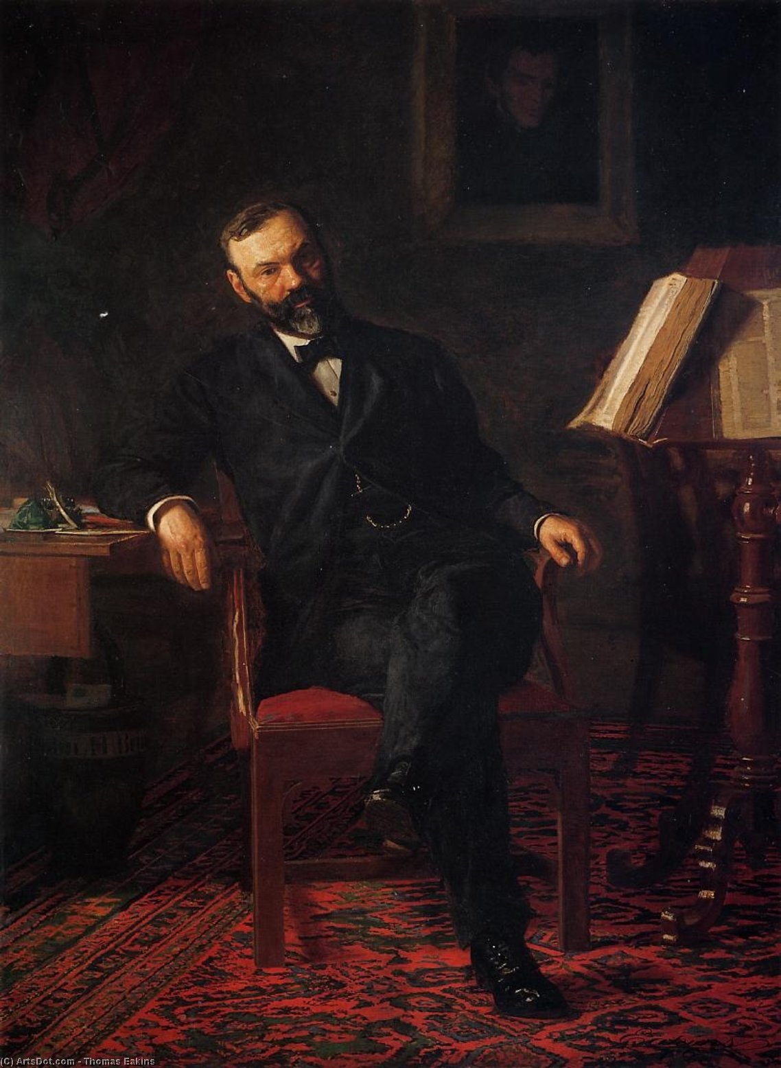 Buy Museum Art Reproductions Portrait of Dr. John H. Brinton, 1876 by Thomas Eakins (1844-1916, United States) | ArtsDot.com
