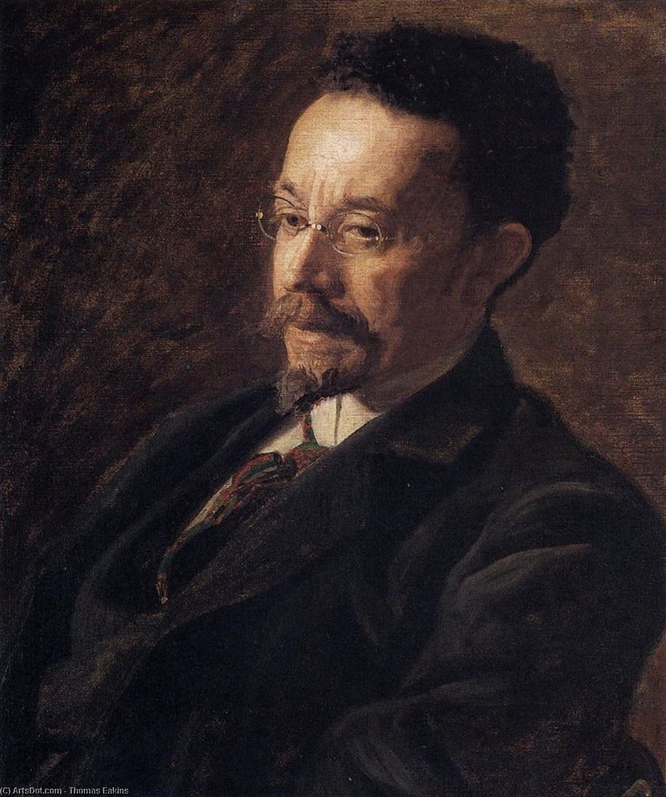 Order Art Reproductions Portrait of Henry Ossawa Tanner, 1897 by Thomas Eakins (1844-1916, United States) | ArtsDot.com