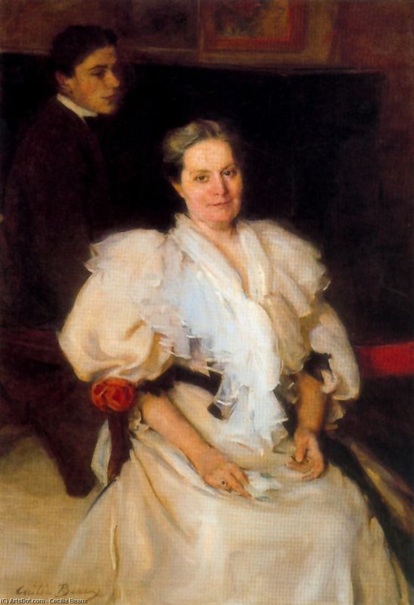 Buy Museum Art Reproductions Mother and Son by Cecilia Beaux (1855-1942, United States) | ArtsDot.com