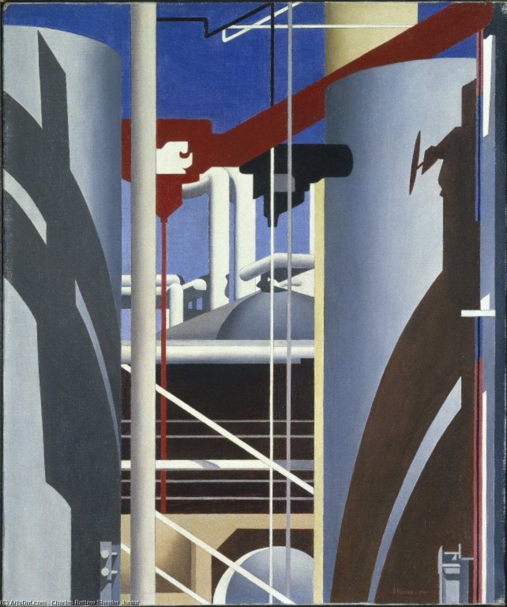 Buy Museum Art Reproductions Incantation by Charles Rettew Sheeler Junior (Inspired By) (1883-1965, United States) | ArtsDot.com