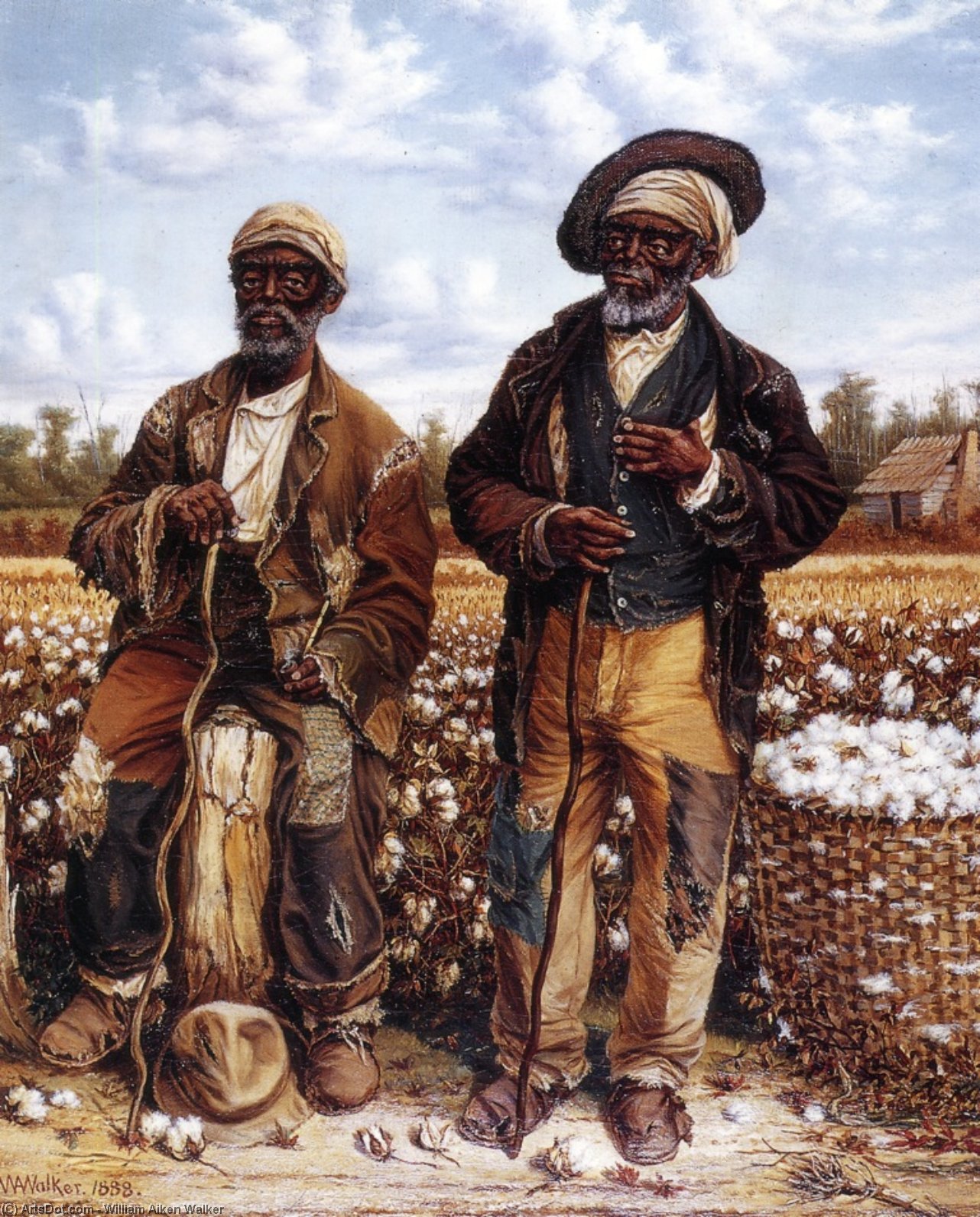 Buy Museum Art Reproductions Calhoun`s Slaves by William Aiken Walker (1839-1921, United States) | ArtsDot.com