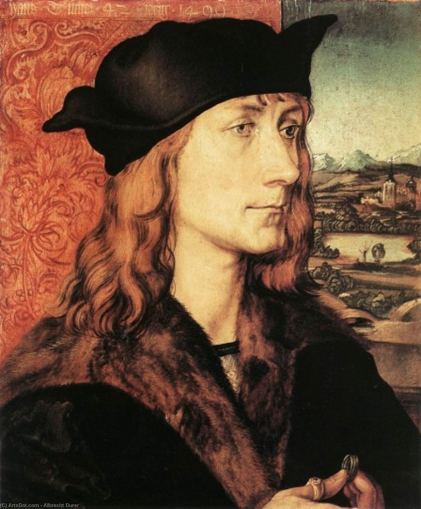 Order Oil Painting Replica Hans Tucher, 1499 by Albrecht Durer (1471-1528, Italy) | ArtsDot.com