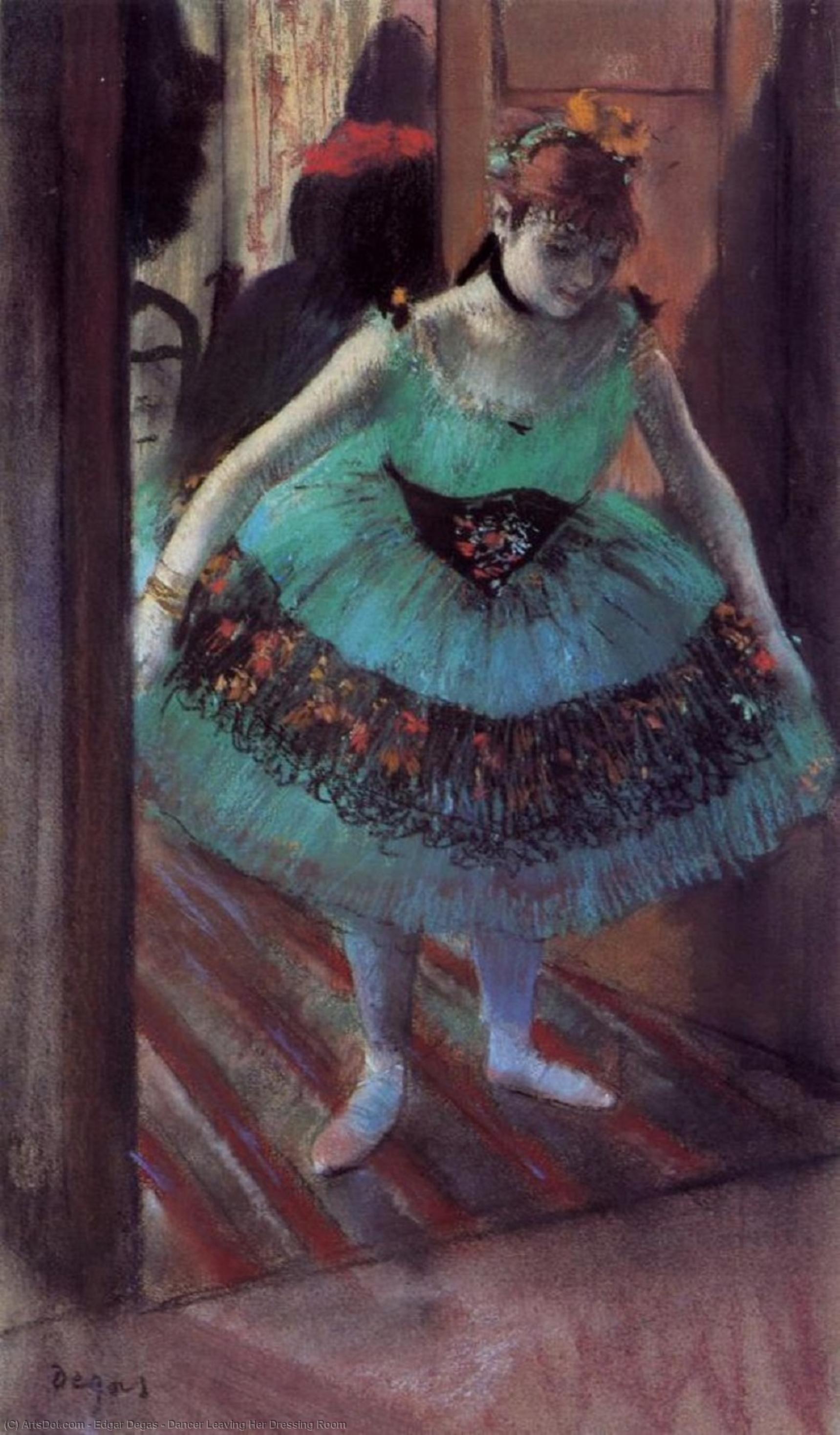 Buy Museum Art Reproductions Dancer Leaving Her Dressing Room, 1879 by Edgar Degas (1834-1917, France) | ArtsDot.com