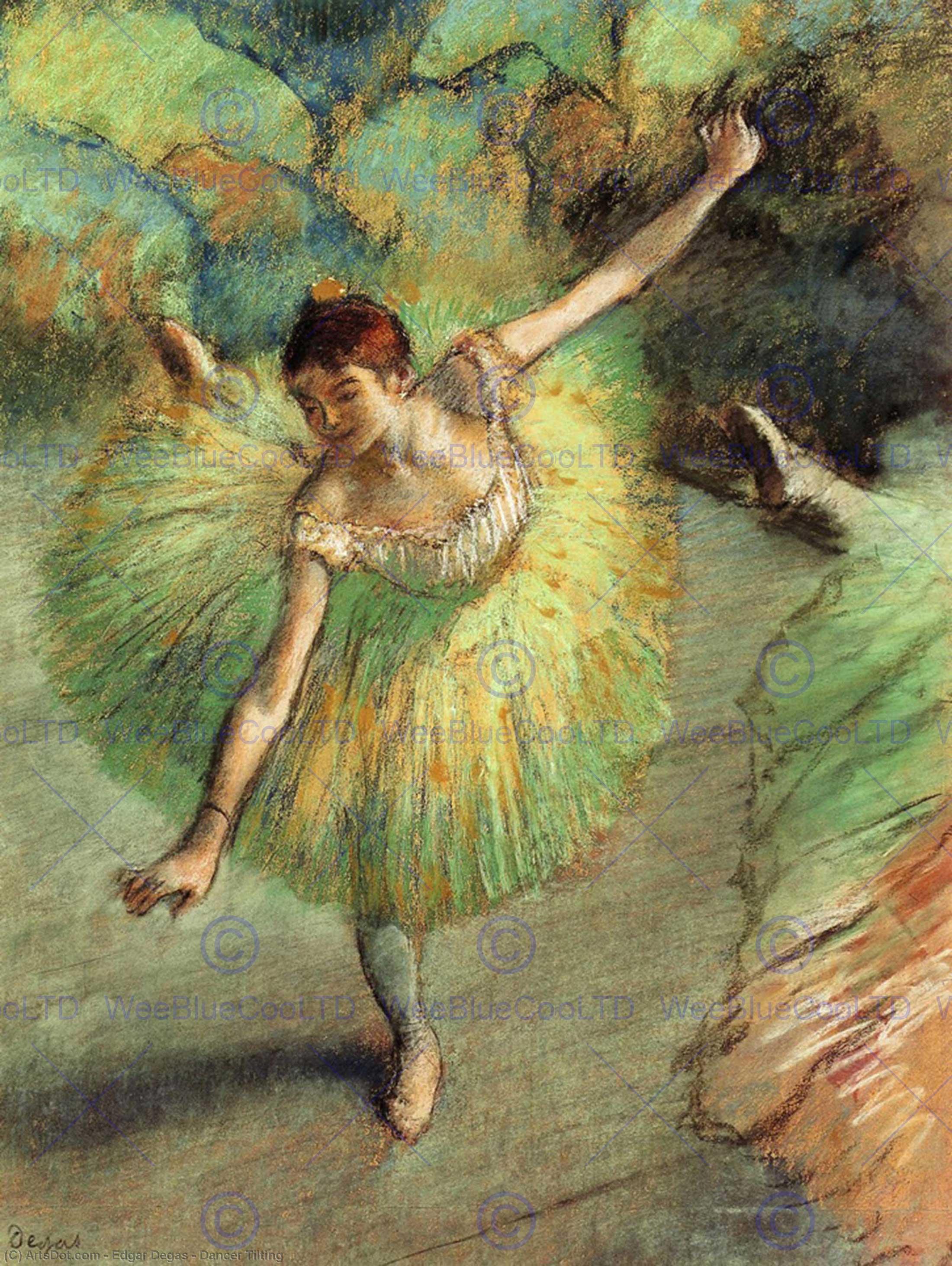 Order Artwork Replica Dancer Tilting, 1883 by Edgar Degas (1834-1917, France) | ArtsDot.com