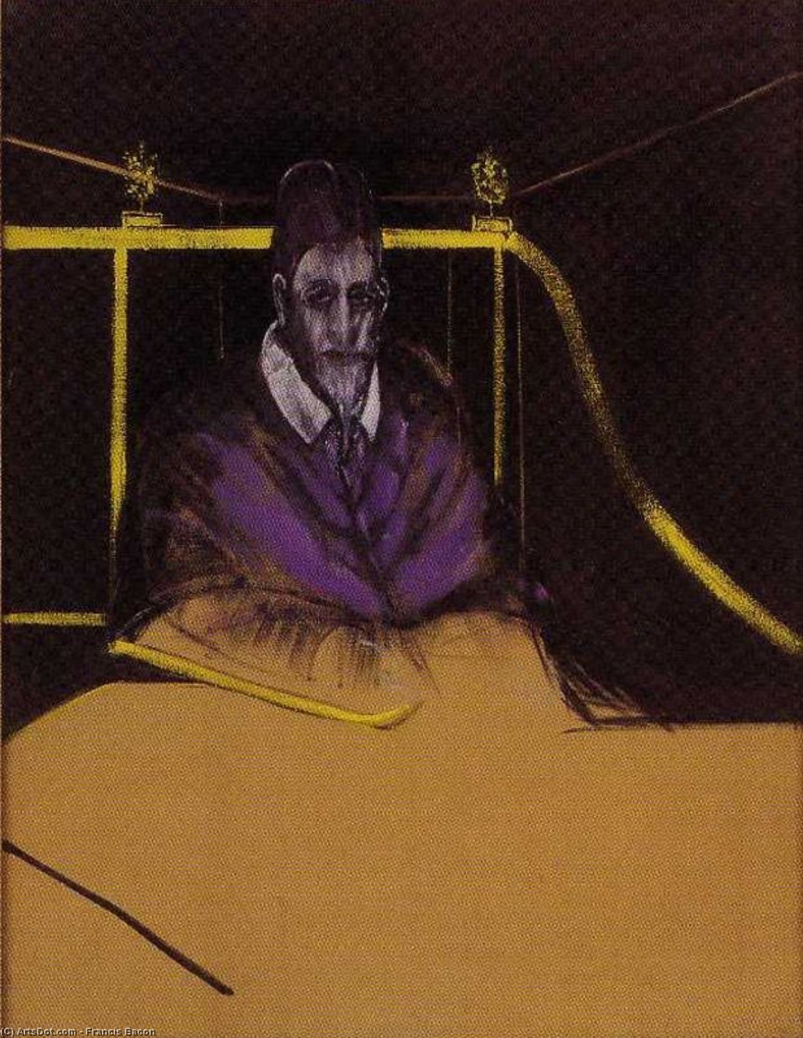Order Oil Painting Replica Study for Portrait I by Francis Bacon (Inspired By) (1909-1992, Ireland) | ArtsDot.com