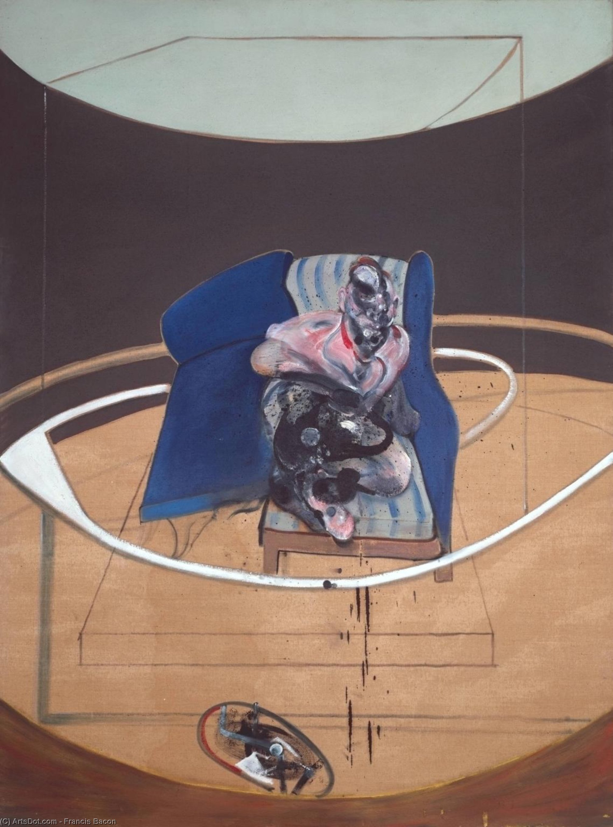 Buy Museum Art Reproductions Study for Portrait on Folding Bed by Francis Bacon (Inspired By) (1909-1992, Ireland) | ArtsDot.com