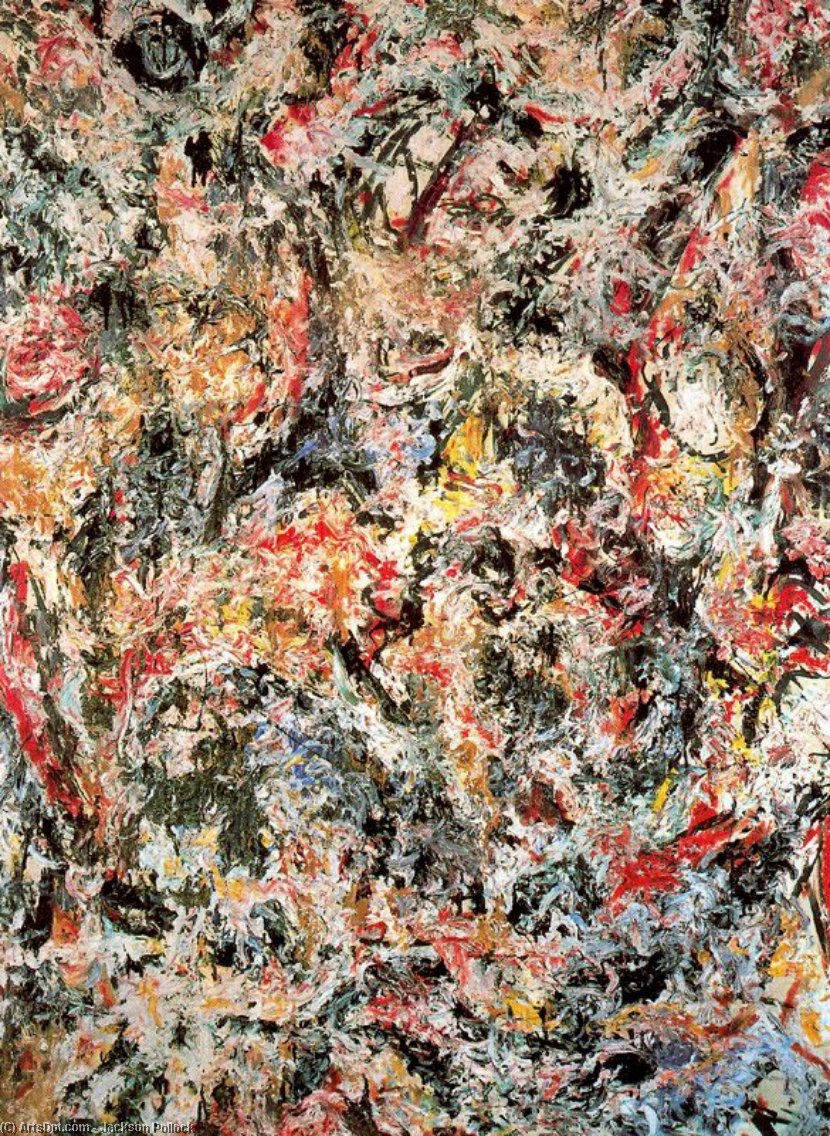 Buy Museum Art Reproductions Untitled (Scent) by Jackson Pollock (Inspired By) (1912-1956, United States) | ArtsDot.com