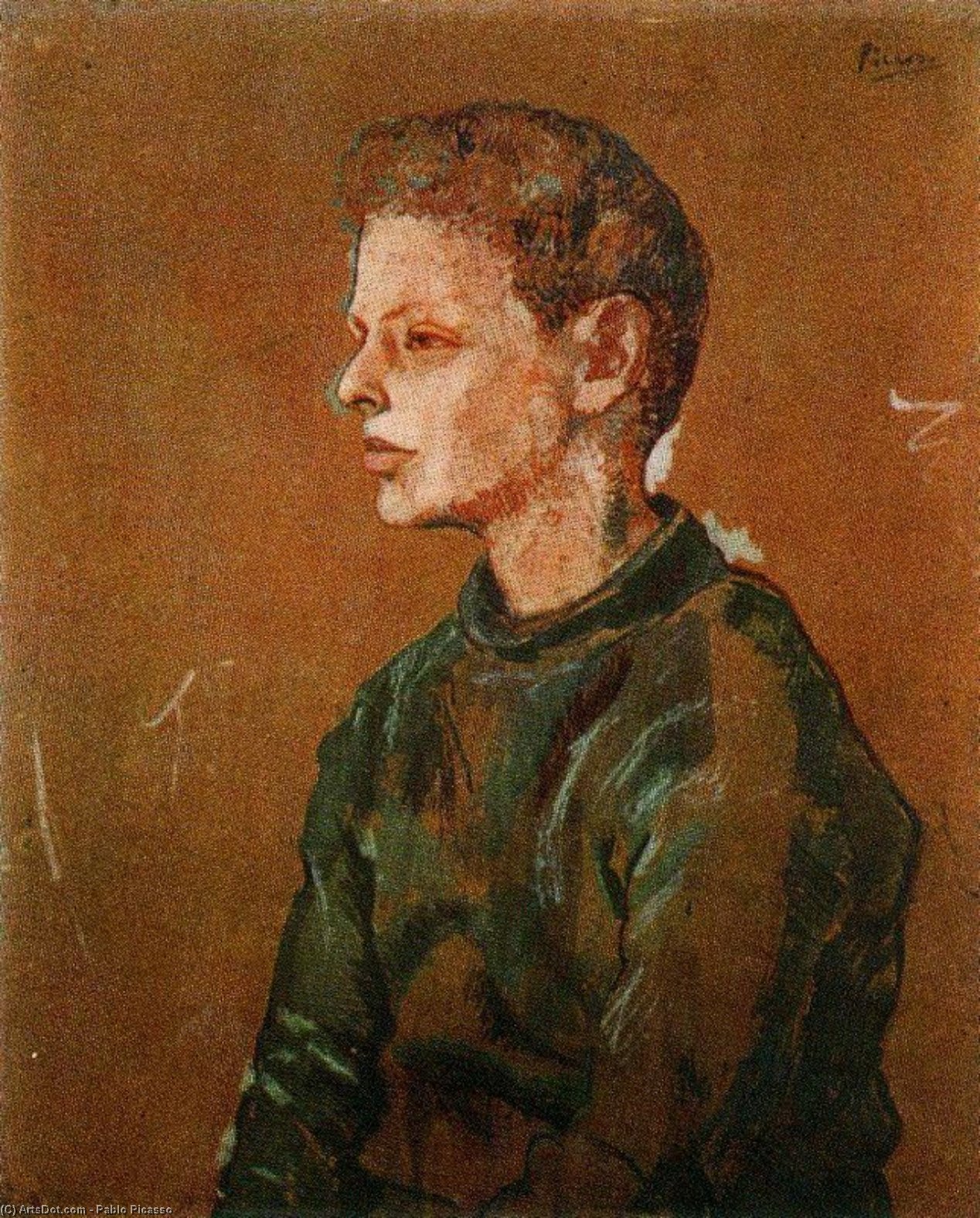 Order Artwork Replica Portrait of Allan Stein by Pablo Picasso (Inspired By) (1881-1973, Spain) | ArtsDot.com