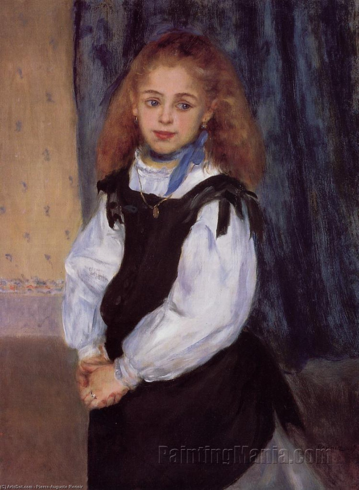 Pedir Reproducciones De Arte Mademoiselle Legrand, 1875 de Pierre-Auguste Renoir (1841-1919, France) | ArtsDot.com