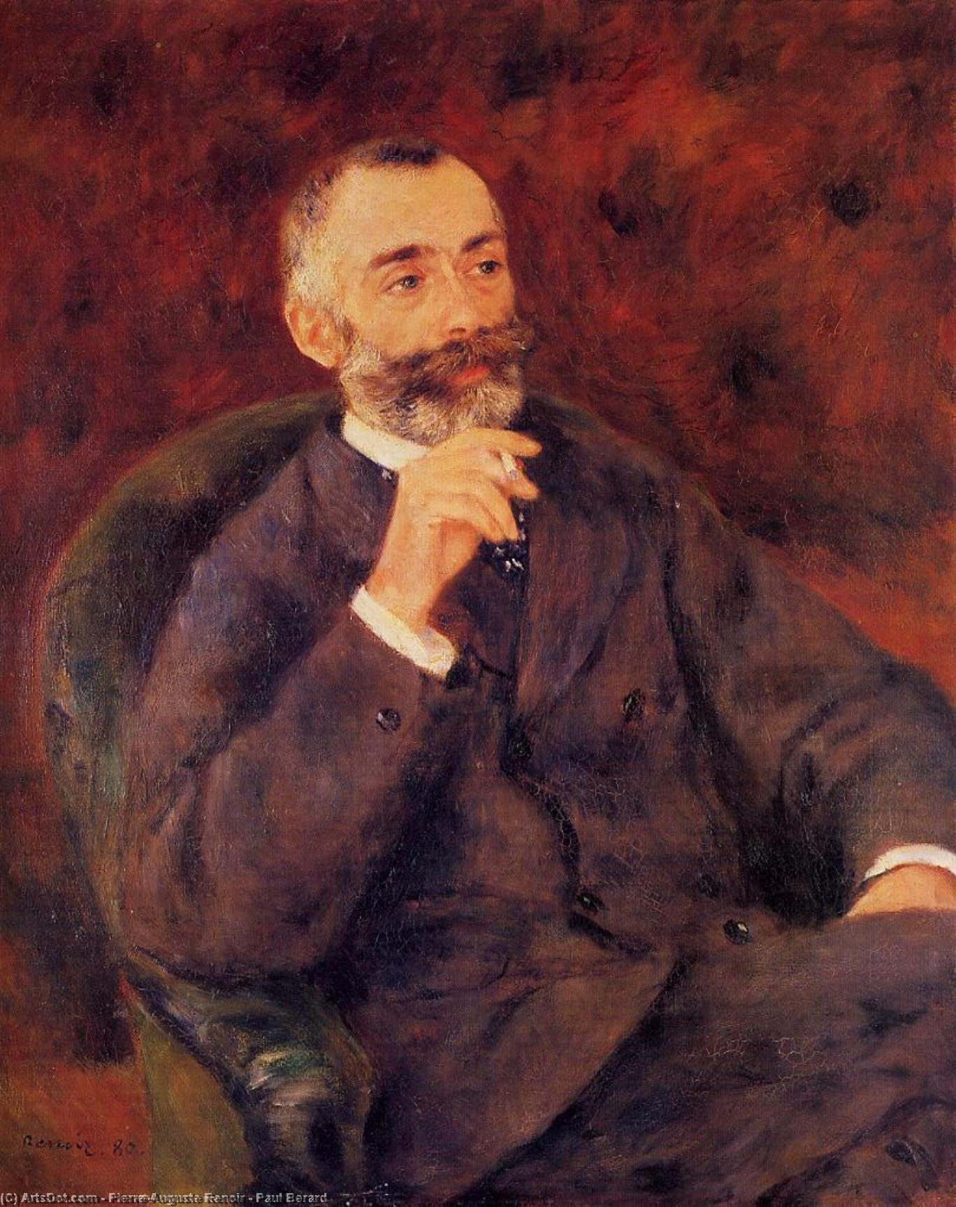 Order Paintings Reproductions Paul Berard, 1880 by Pierre-Auguste Renoir (1841-1919, France) | ArtsDot.com