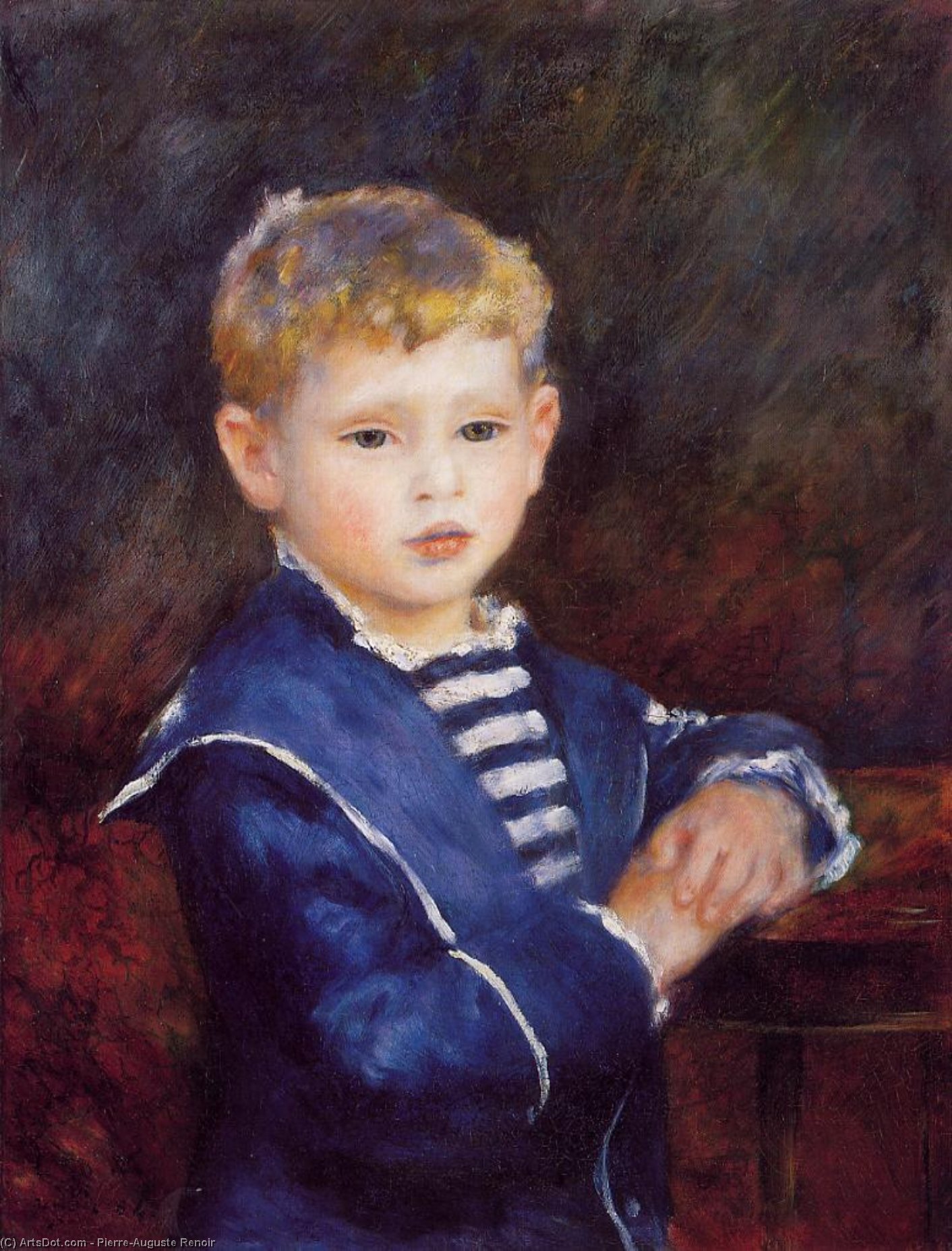 Order Artwork Replica Paul Haviland, 1884 by Pierre-Auguste Renoir (1841-1919, France) | ArtsDot.com