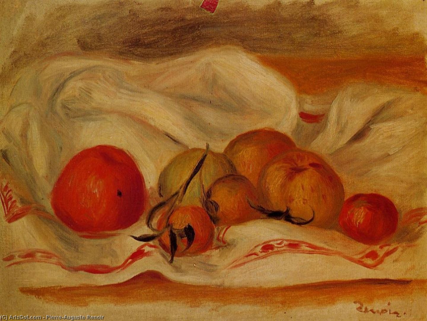 Order Artwork Replica Still Life by Pierre-Auguste Renoir (1841-1919, France) | ArtsDot.com