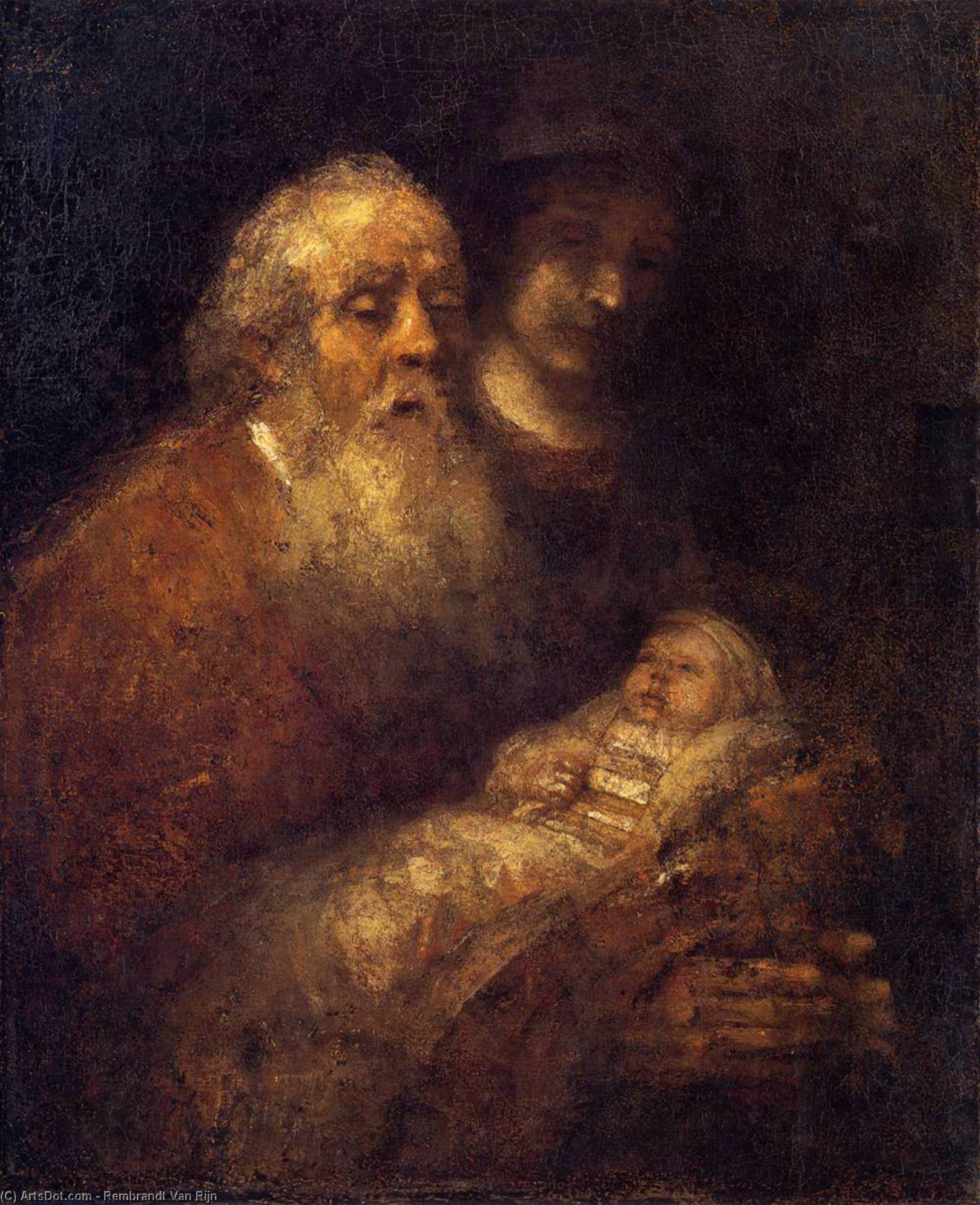 Order Oil Painting Replica Circumcision by Rembrandt Van Rijn (1606-1669, Netherlands) | ArtsDot.com