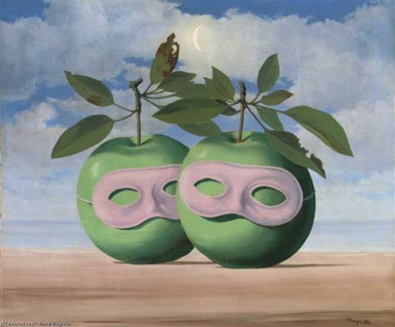 Order Art Reproductions Le prêtre marié by Rene Magritte (Inspired By) (1898-1967, Belgium) | ArtsDot.com