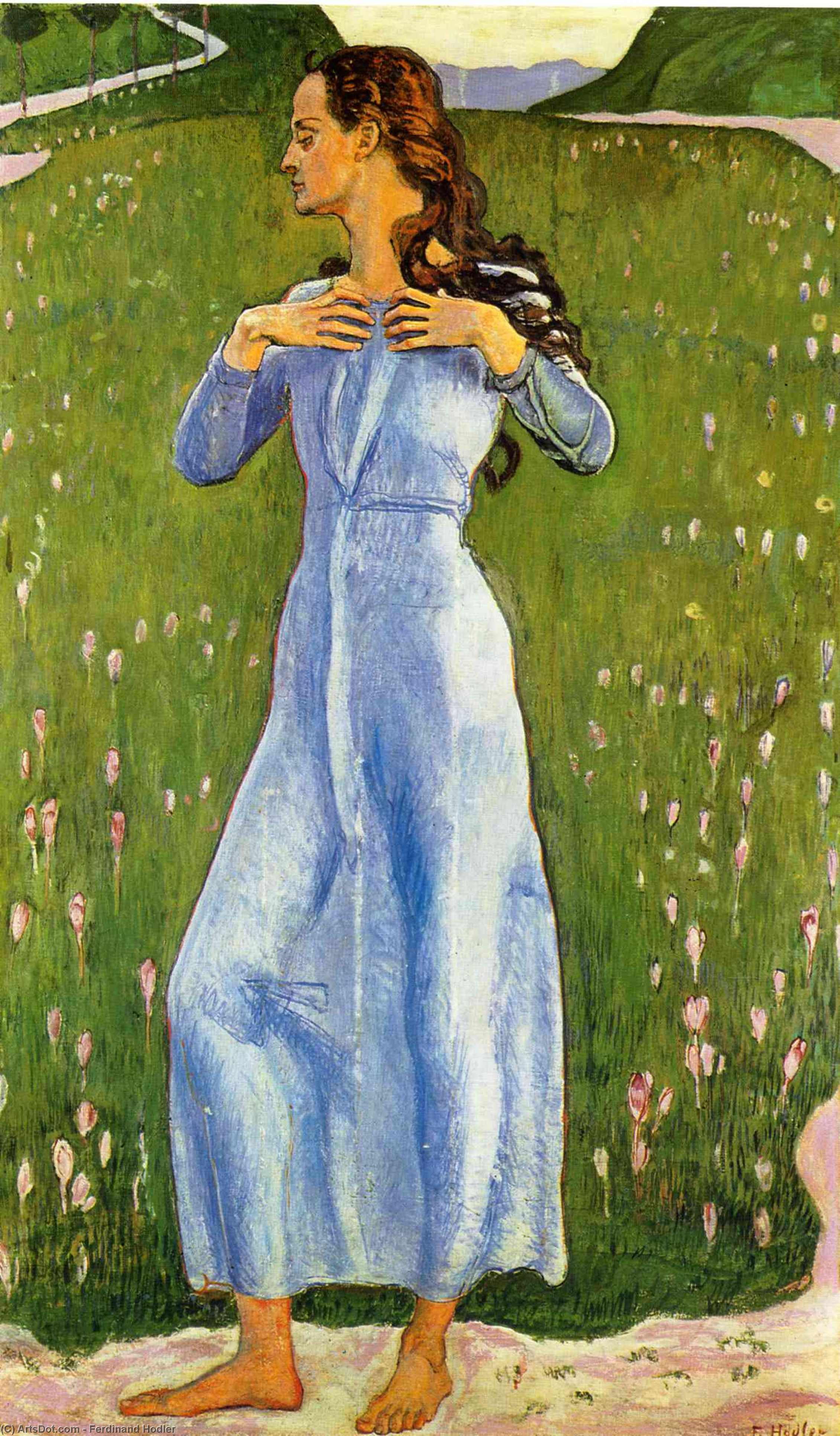 Order Artwork Replica Emotion, 1900 by Ferdinand Hodler (1853-1918, Switzerland) | ArtsDot.com