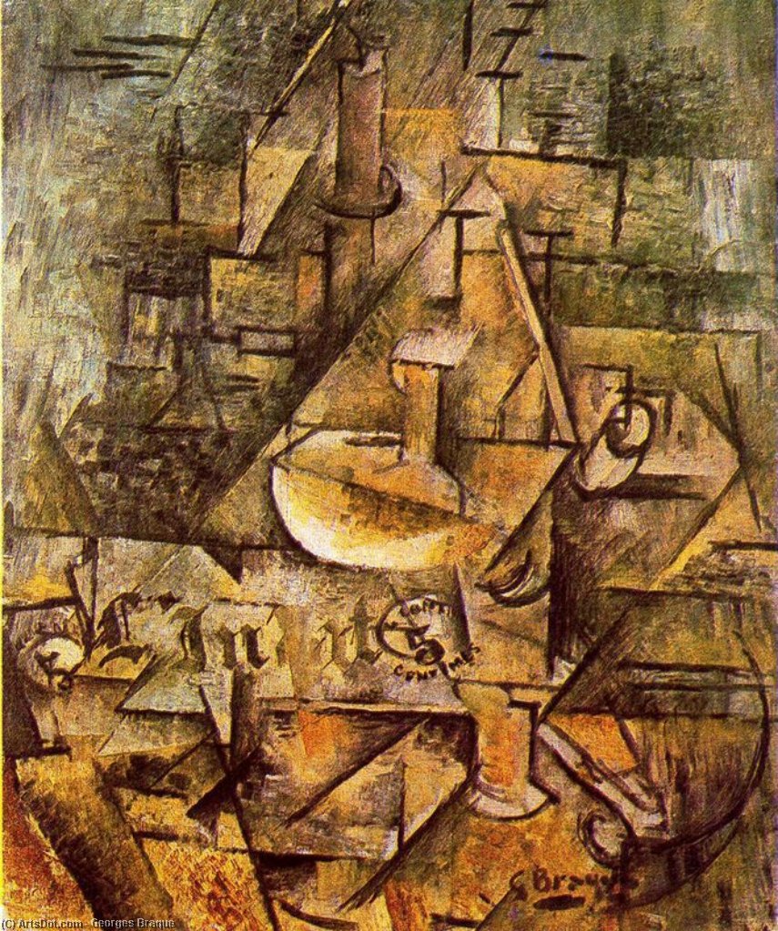 Buy Museum Art Reproductions the palmatoria by Georges Braque (Inspired By) (1882-1963, France) | ArtsDot.com