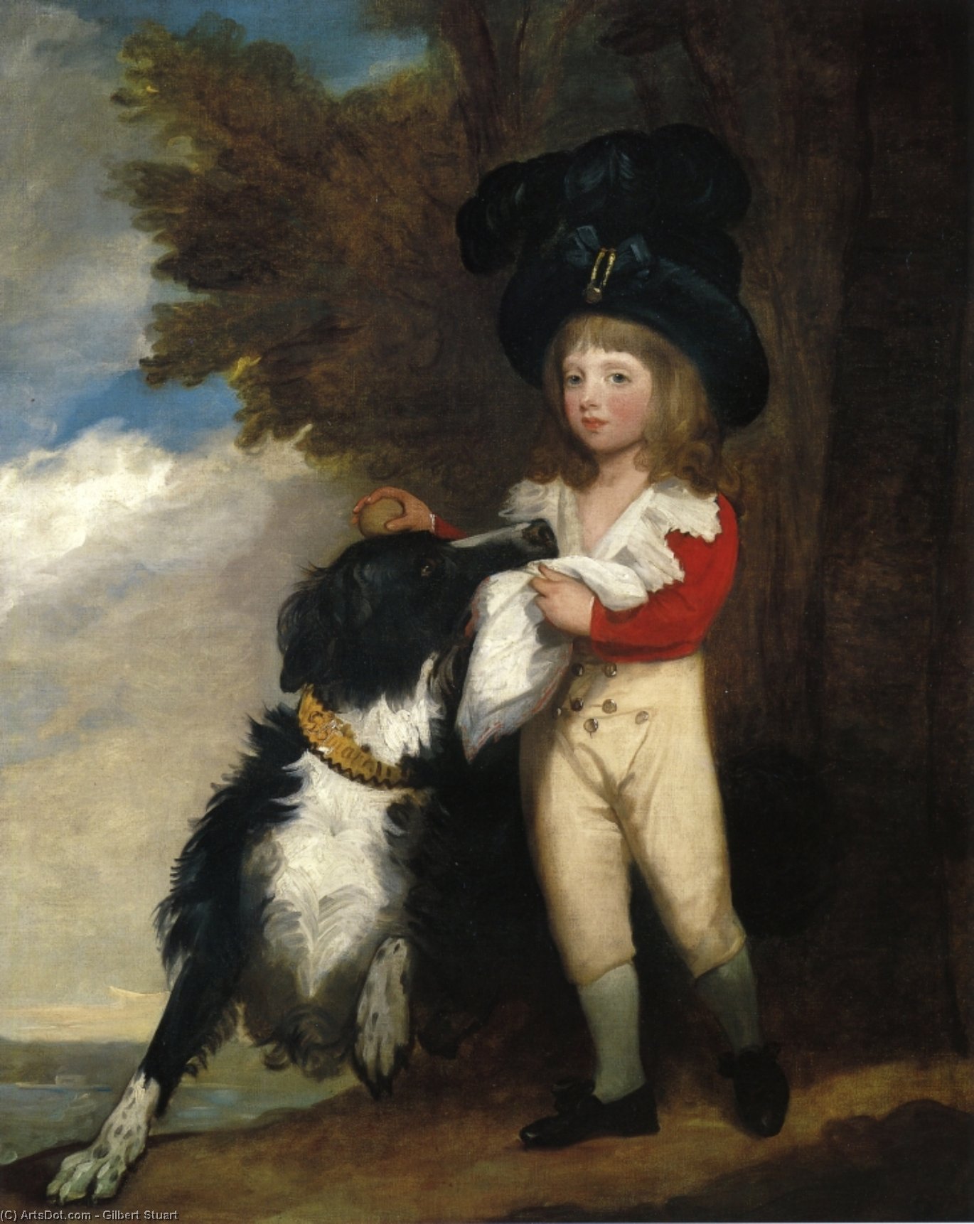 Order Oil Painting Replica George Thomas John Nugent, 1789 by Gilbert Stuart (1755-1828, United Kingdom) | ArtsDot.com