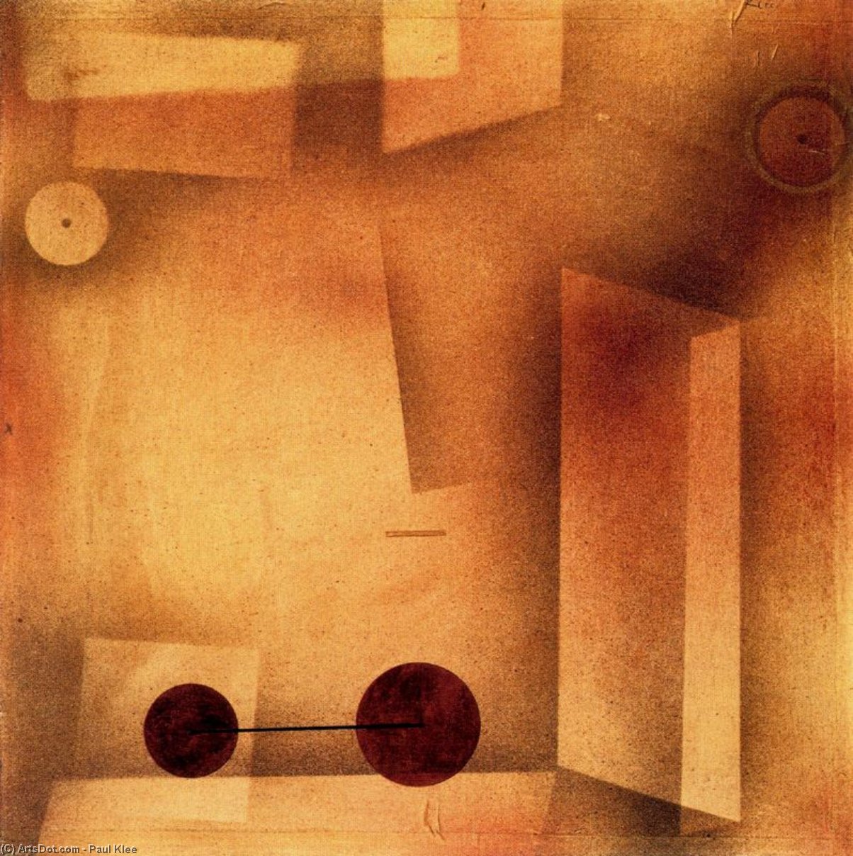 Buy Museum Art Reproductions The Invention by Paul Klee (1879-1940, Switzerland) | ArtsDot.com