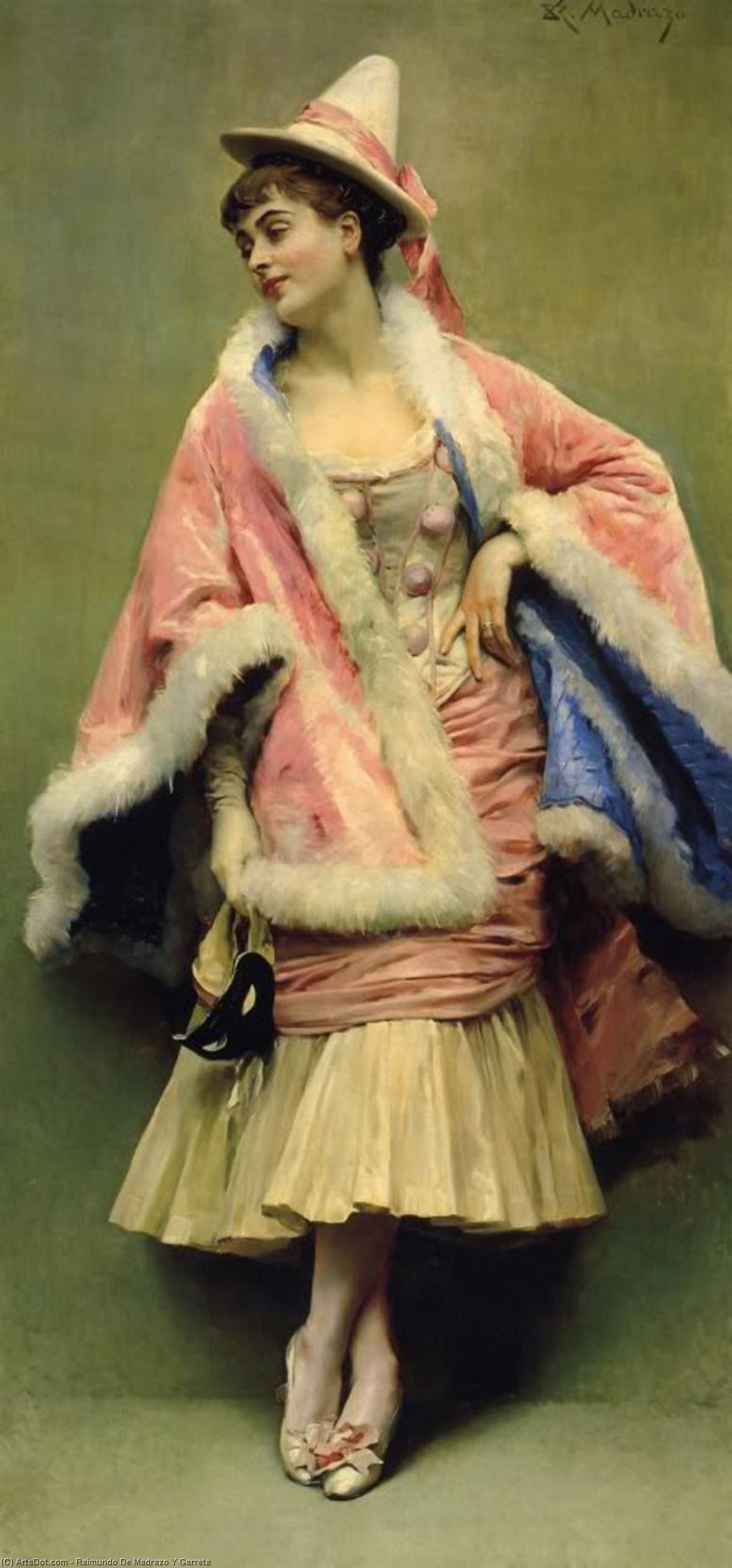 Buy Museum Art Reproductions Pierette by Raimundo De Madrazo Y Garreta (1841-1920, Italy) | ArtsDot.com