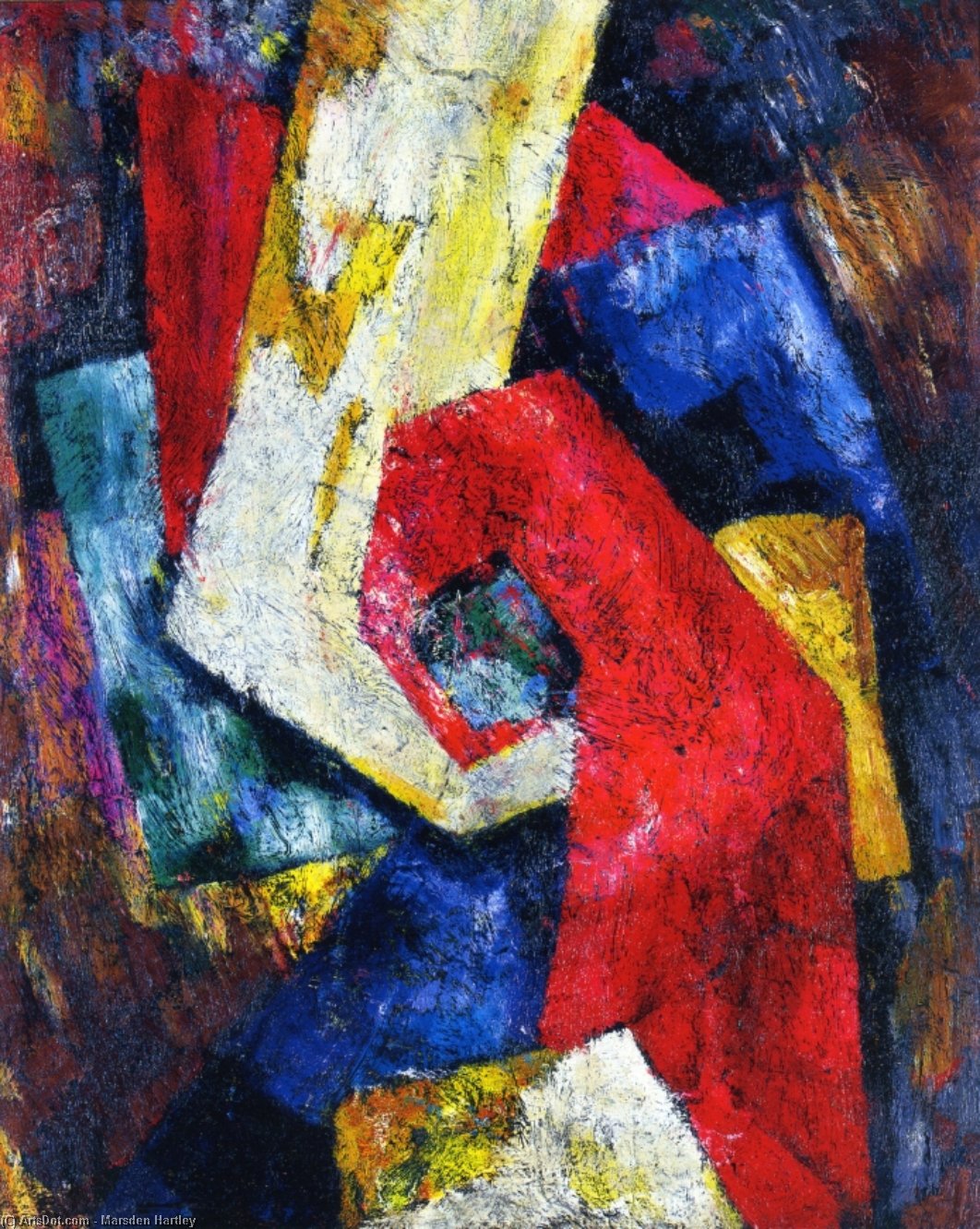 Order Oil Painting Replica Composition, 1913 by Marsden Hartley (1877-1943, United States) | ArtsDot.com