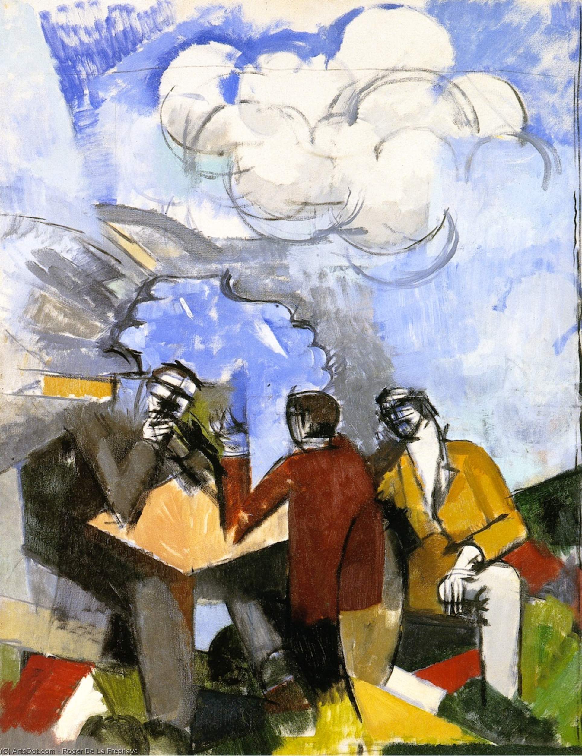Comprar Reproducciones De Arte Del Museo La conquista del aire, 1913 de Roger De La Fresnaye (1885-1925, France) | ArtsDot.com