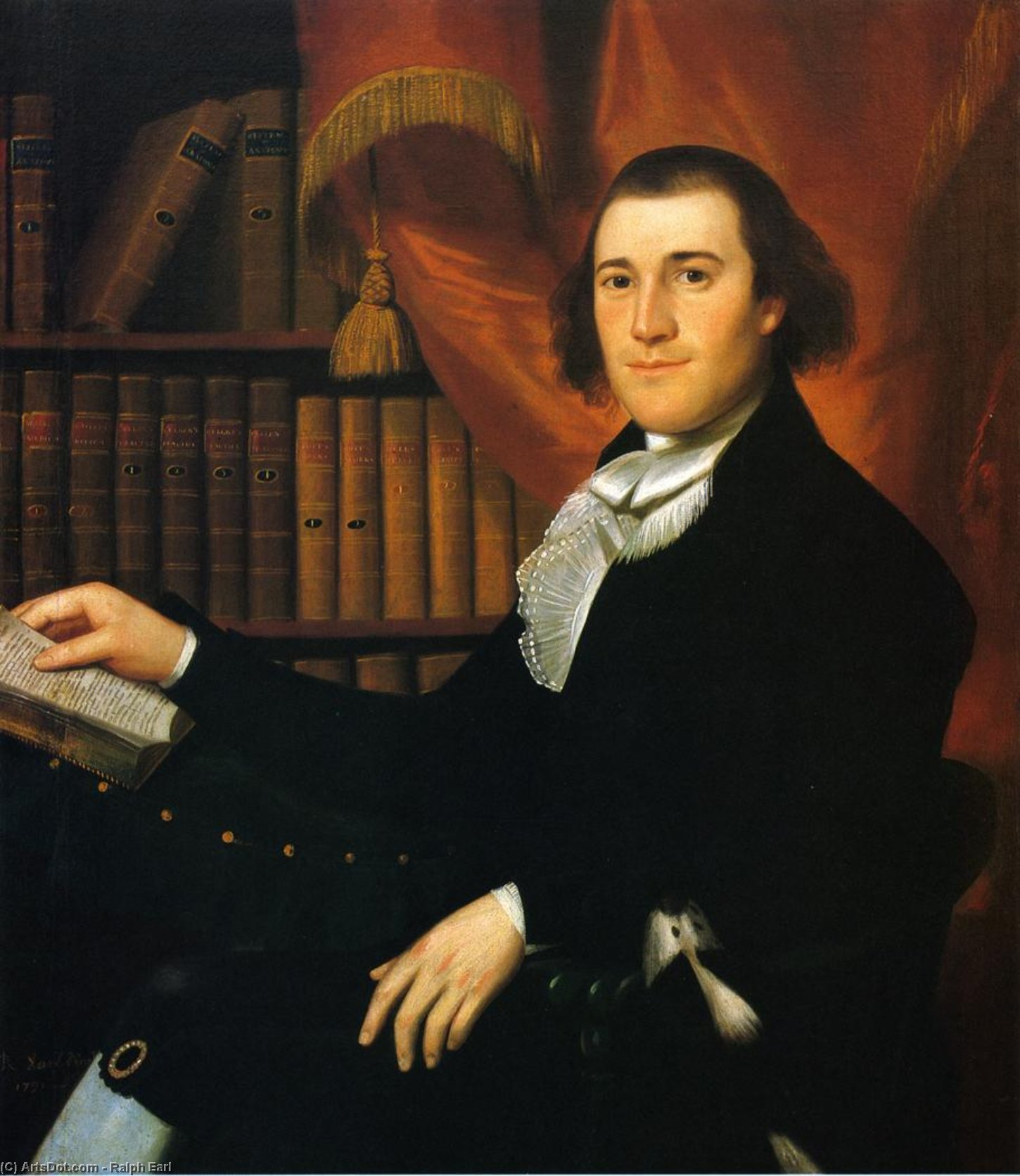 Buy Museum Art Reproductions Dr. Mason Fitch Cogswell, 1791 by Ralph Earl (1751-1801, United States) | ArtsDot.com
