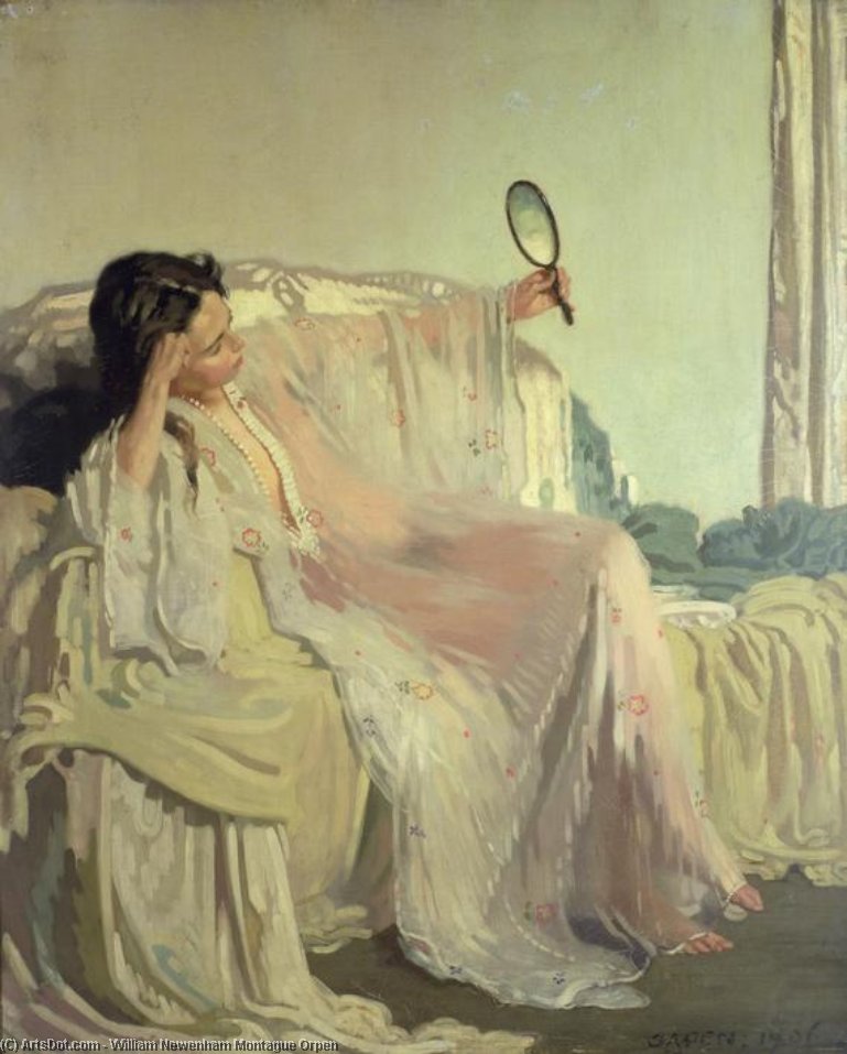 Order Oil Painting Replica The Eastern Gown, 1906 by William Newenham Montague Orpen | ArtsDot.com