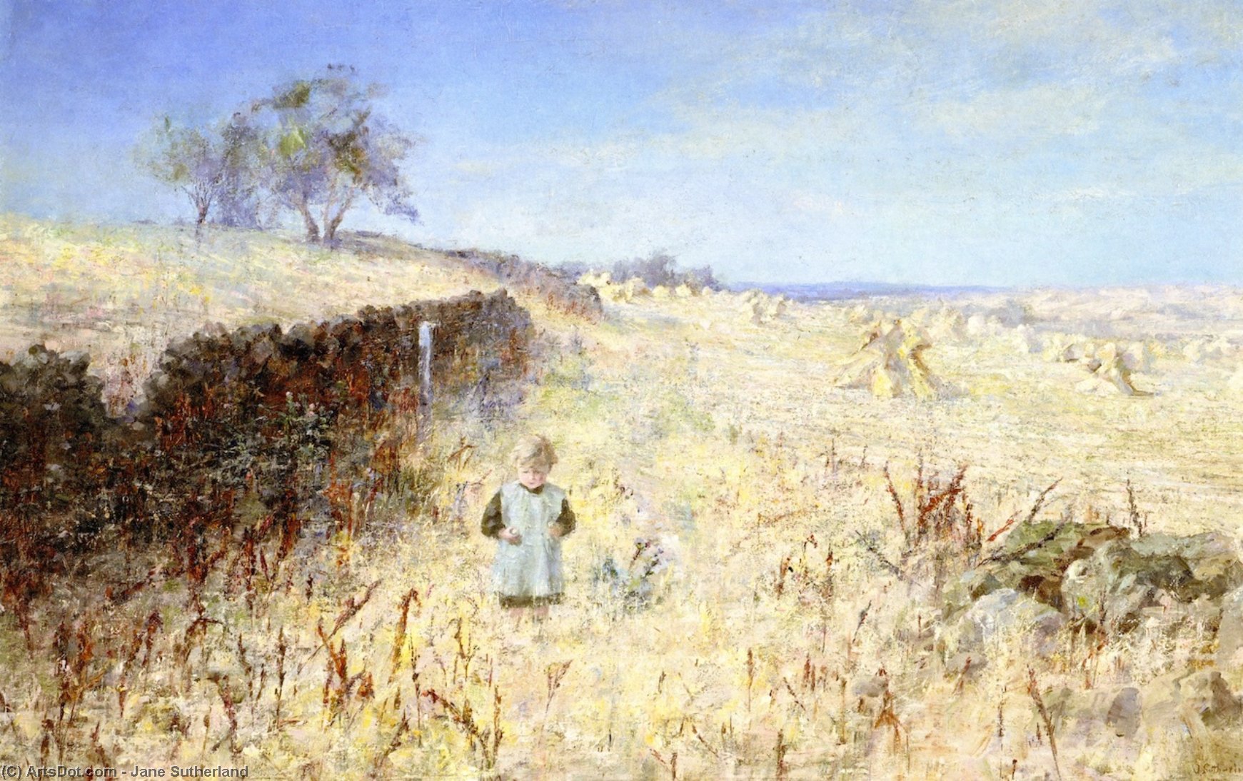 Buy Museum Art Reproductions Far-a-Field, 1896 by Jane Sutherland (1853-1928, United States) | ArtsDot.com