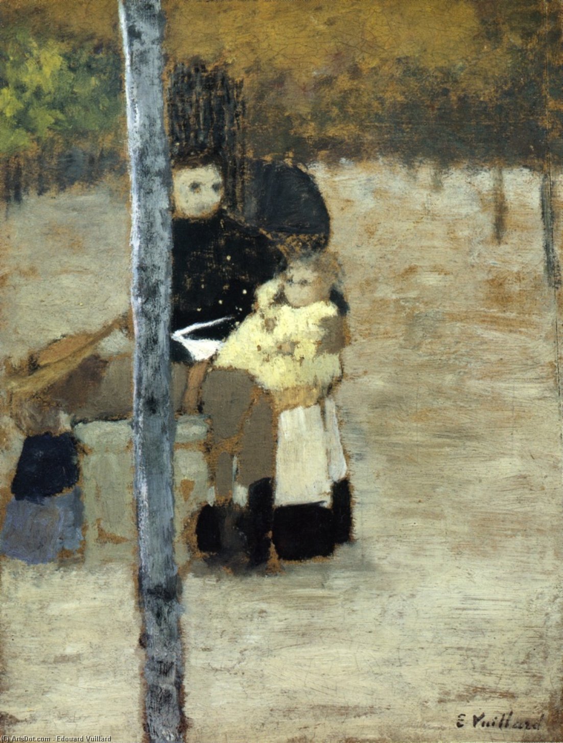 Buy Museum Art Reproductions Good Children, 1894 by Jean Edouard Vuillard (1868-1940, France) | ArtsDot.com