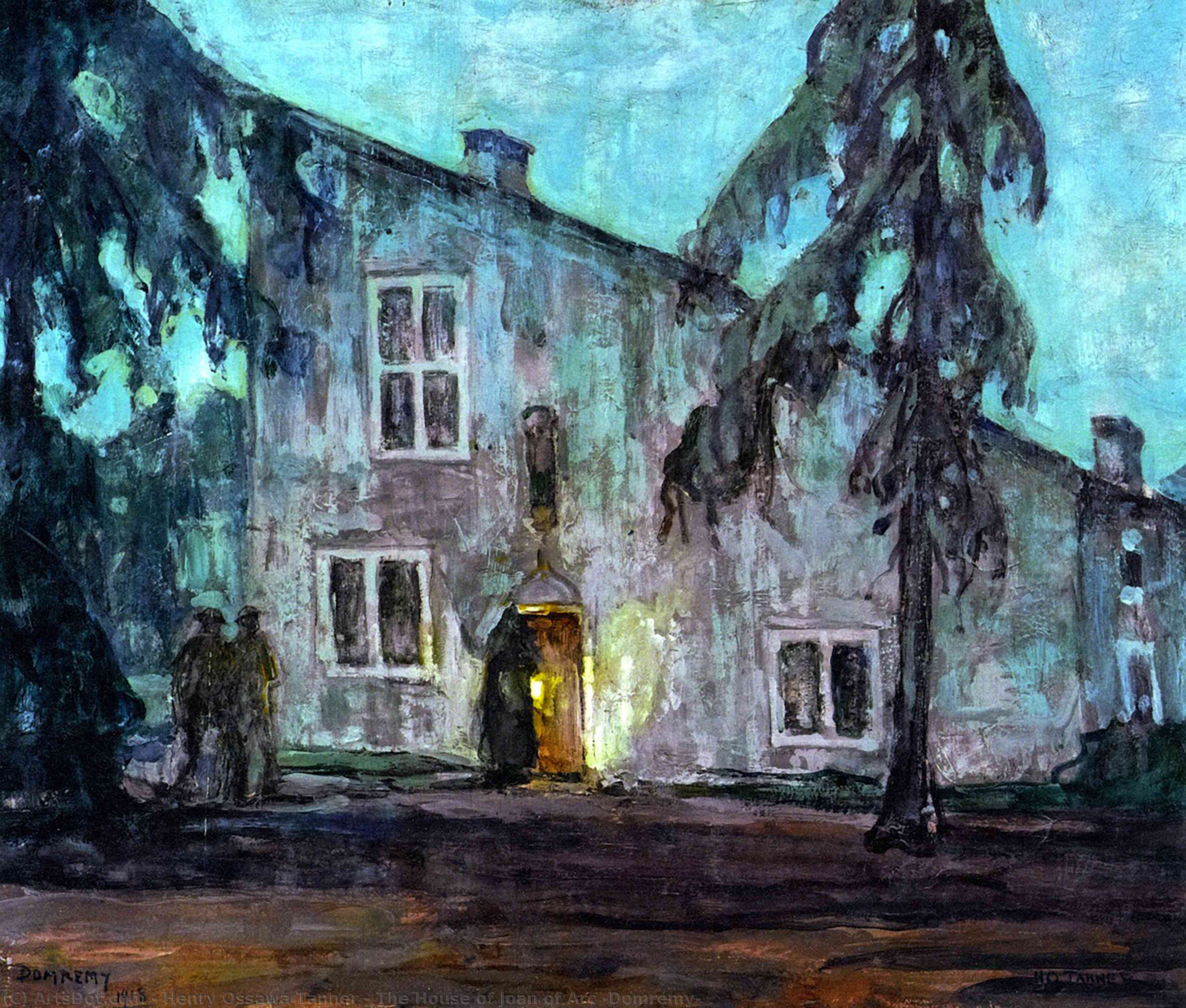 Order Art Reproductions The House of Joan of Arc (Domrémy), 1918 by Henry Ossawa Tanner (1859-1937, United States) | ArtsDot.com