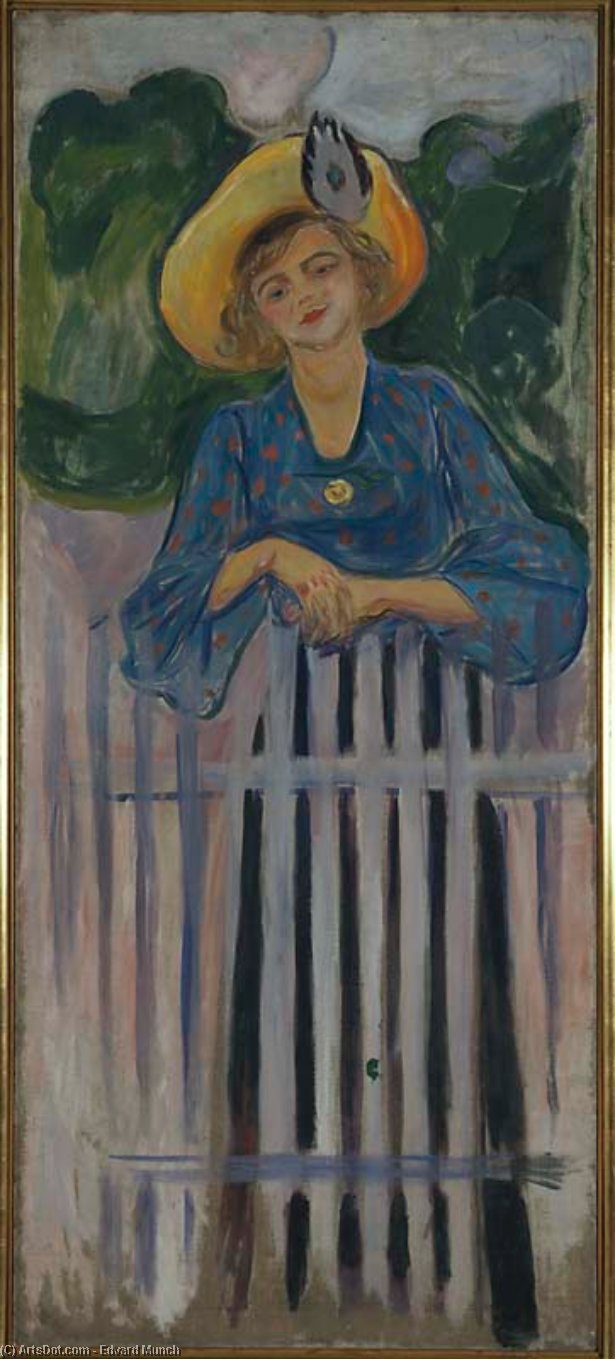 Order Art Reproductions Ingse Vibe by Edvard Munch (1863-1944, Sweden) | ArtsDot.com