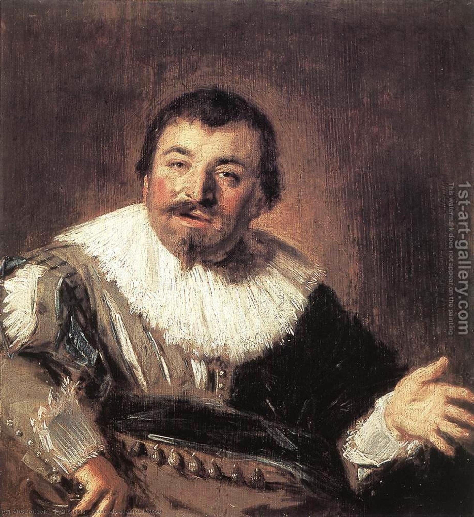 Order Oil Painting Replica Isaac Abrahamsz Massa, 1635 by Frans Hals (1580-1666, Belgium) | ArtsDot.com