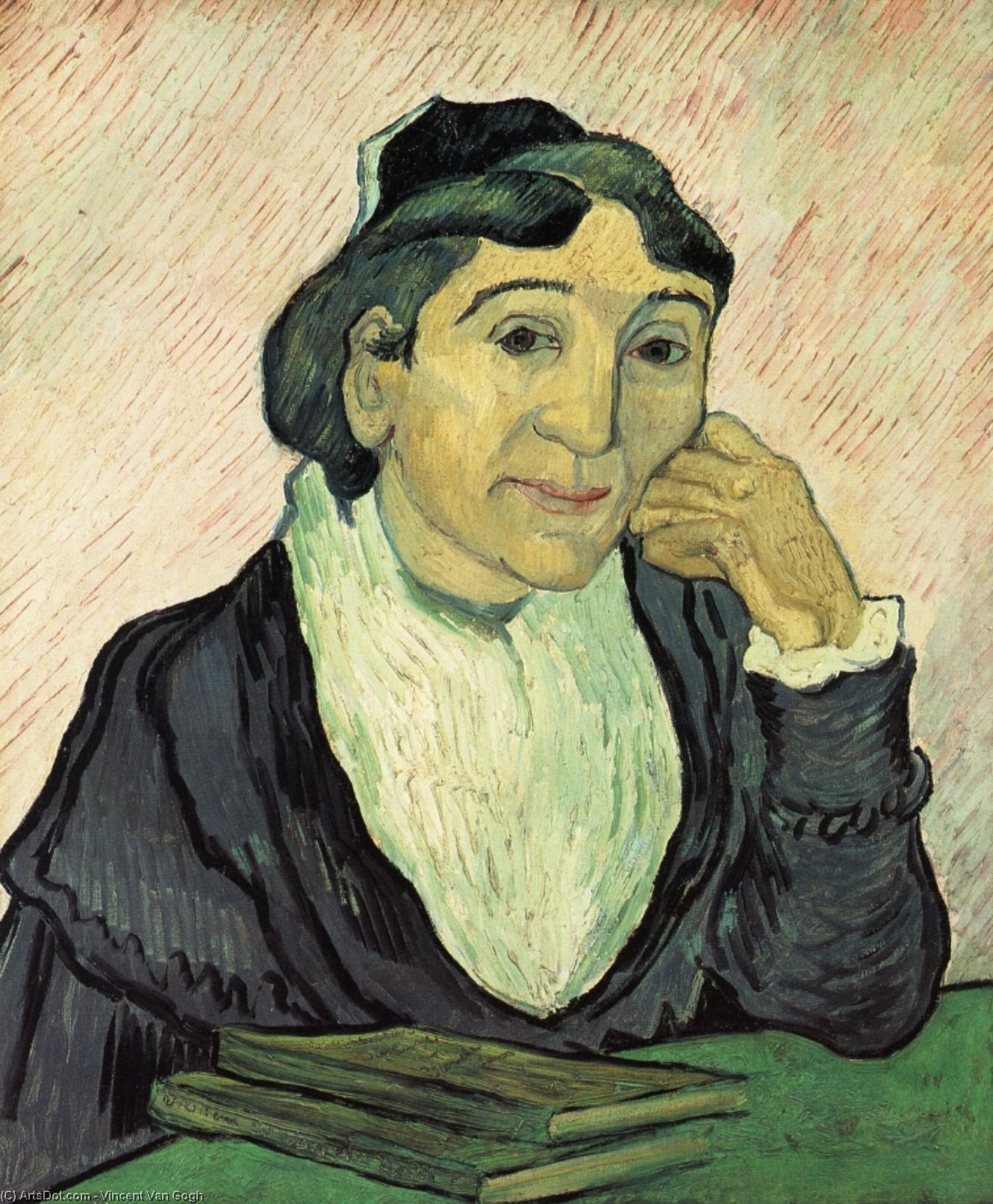 Buy Museum Art Reproductions L`Arlesienne, Portrait of Madame Ginoux, 1890 by Vincent Van Gogh (1853-1890, Netherlands) | ArtsDot.com