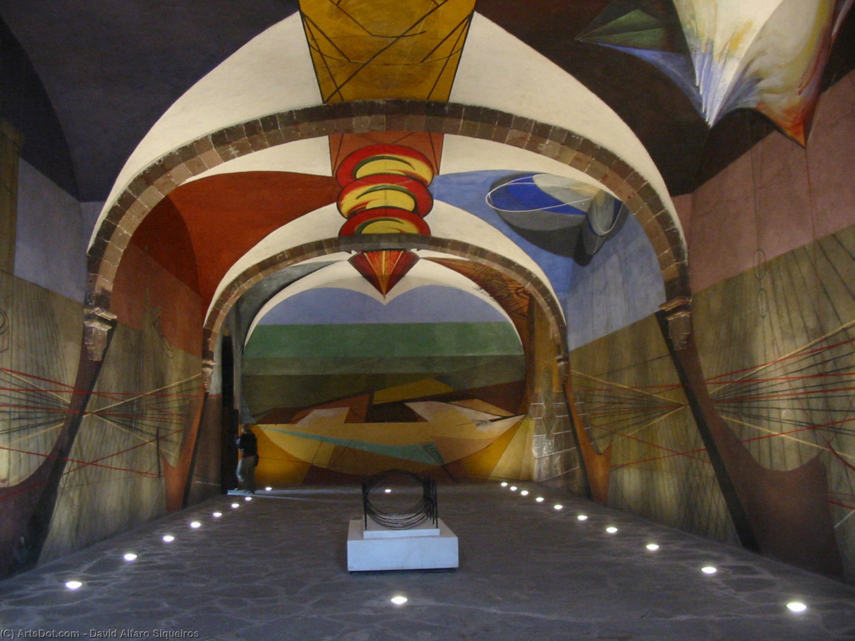 Order Oil Painting Replica Unfinished Mural, 1940 by David Alfaro Siqueiros (Inspired By) (1896-1974, Mexico) | ArtsDot.com
