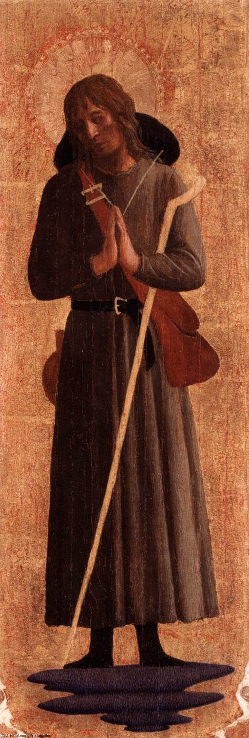 顺序 油畫 St Roche 。, 1438 通过 Fra Angelico (1395-1455, Italy) | ArtsDot.com