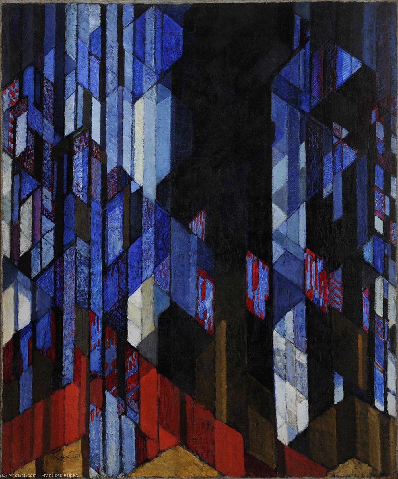 Order Art Reproductions Cathedral, 1913 by Frantisek Kupka (Inspired By) (1871-1957, Czech Republic) | ArtsDot.com