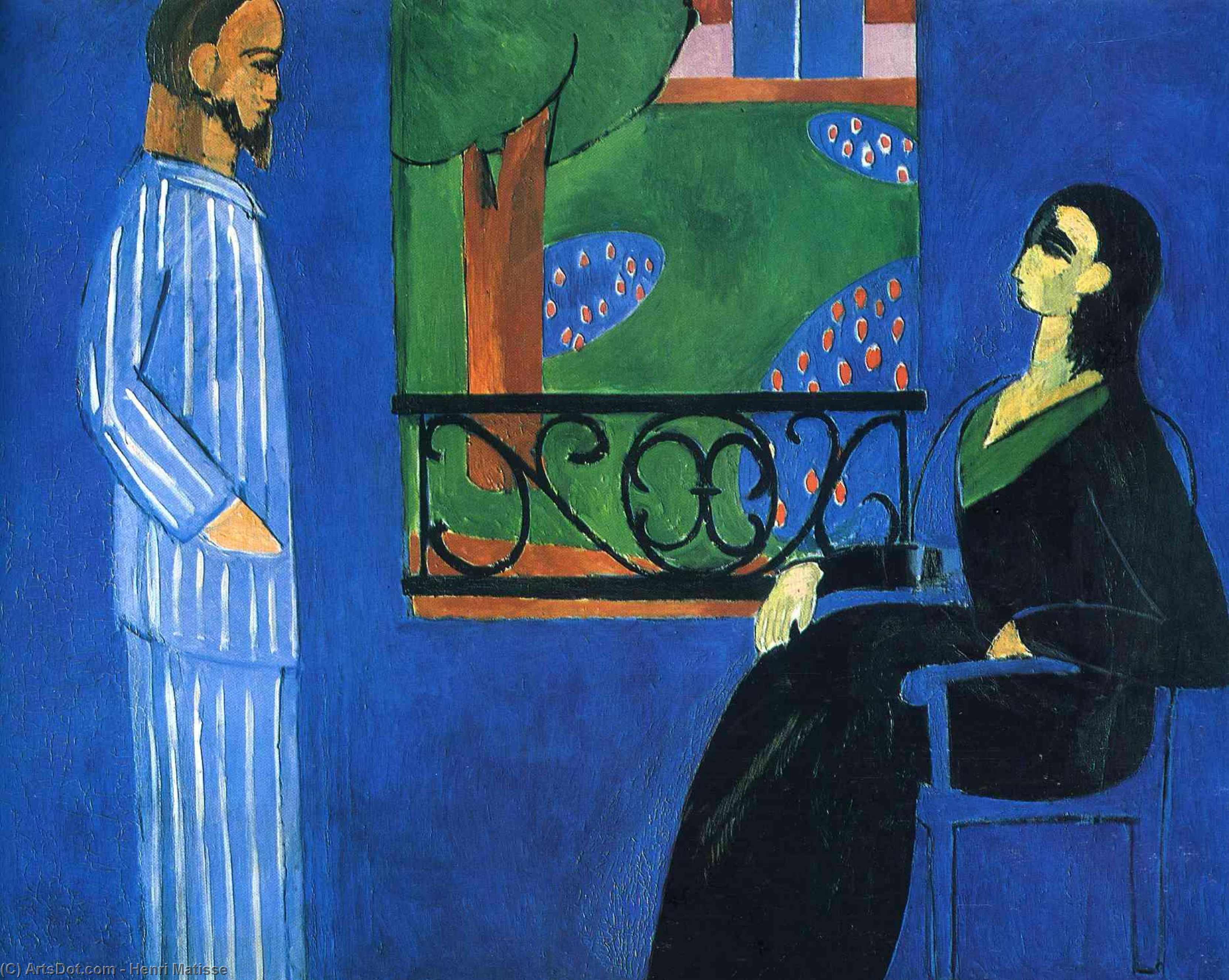 Buy Museum Art Reproductions Conversation, 1912 by Henri Matisse (Inspired By) (1869-1954, France) | ArtsDot.com