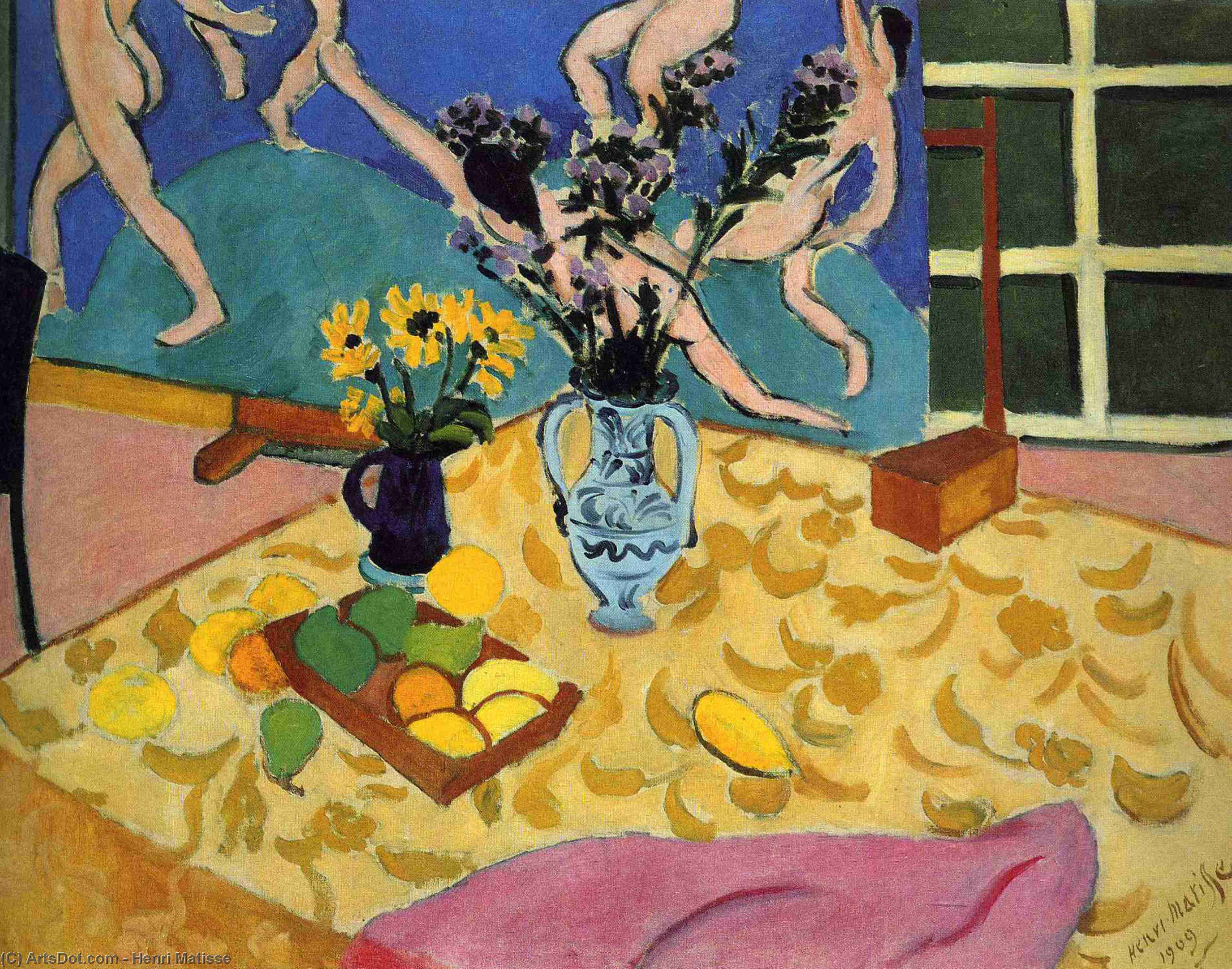Buy Museum Art Reproductions Still Life with `Dance`, 1909 by Henri Matisse (Inspired By) (1869-1954, France) | ArtsDot.com
