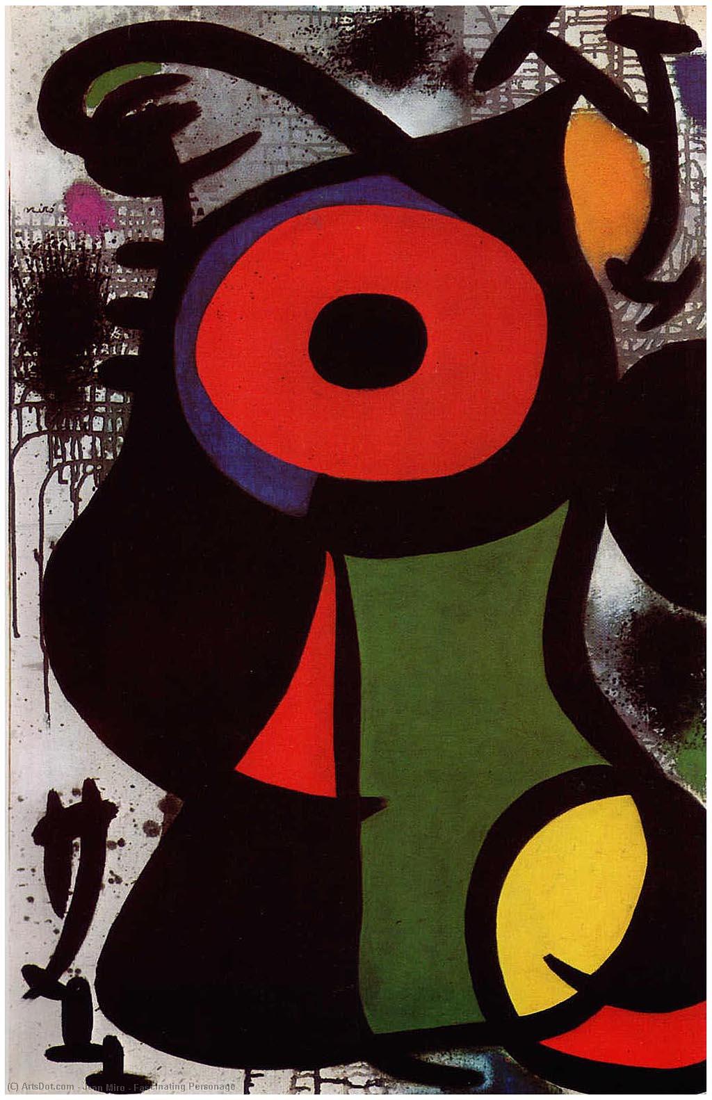 Order Artwork Replica Fascinating Personage, 1968 by Joan Miro (Inspired By) (1893-1983, Spain) | ArtsDot.com