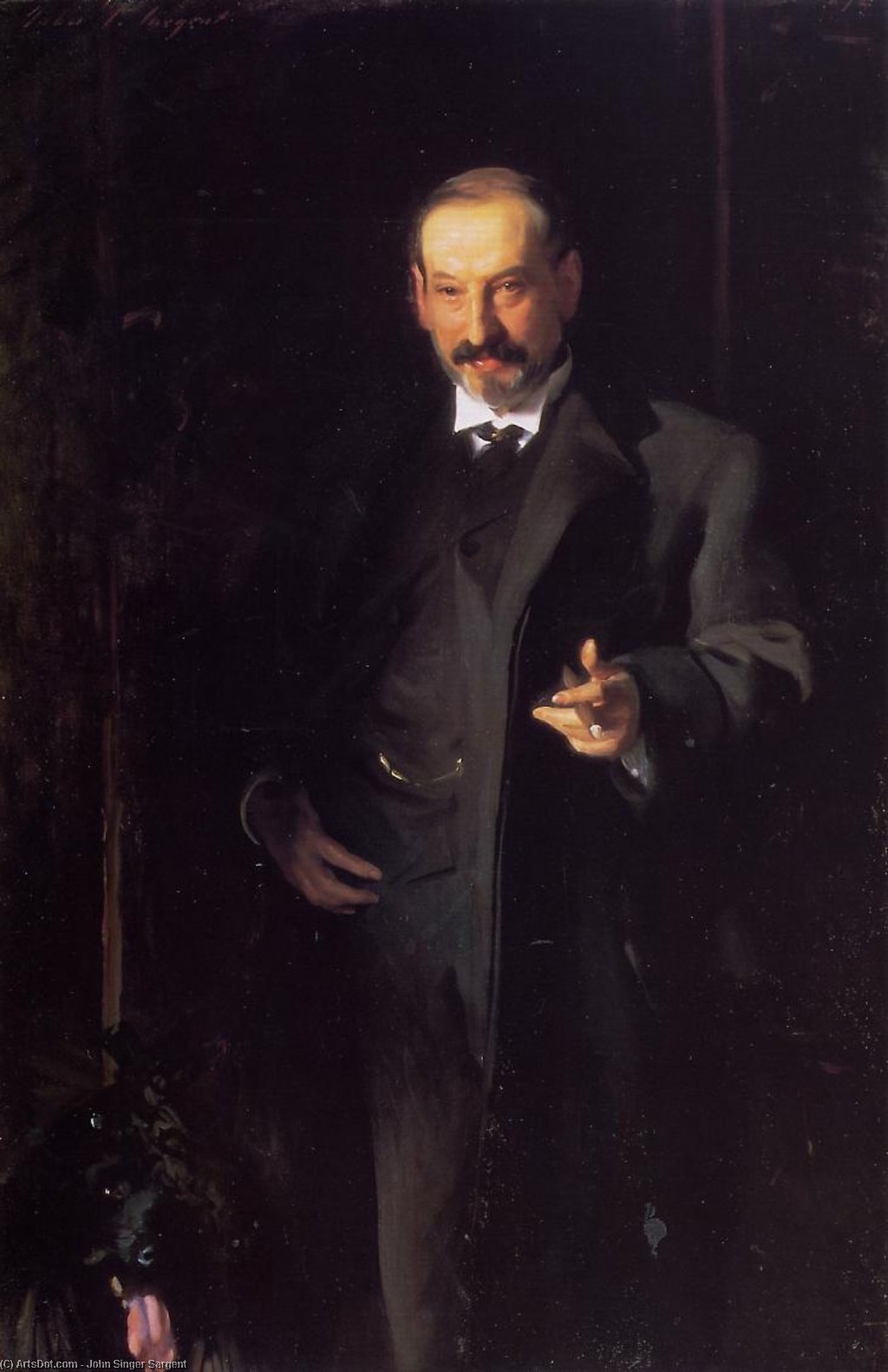 Order Oil Painting Replica Asher Wertheime, 1898 by John Singer Sargent (1856-1925, Italy) | ArtsDot.com