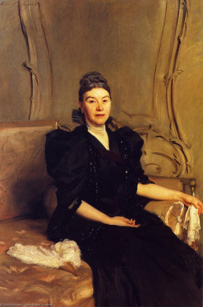Order Oil Painting Replica Mrs Robertson, 1880 by John Singer Sargent (1856-1925, Italy) | ArtsDot.com