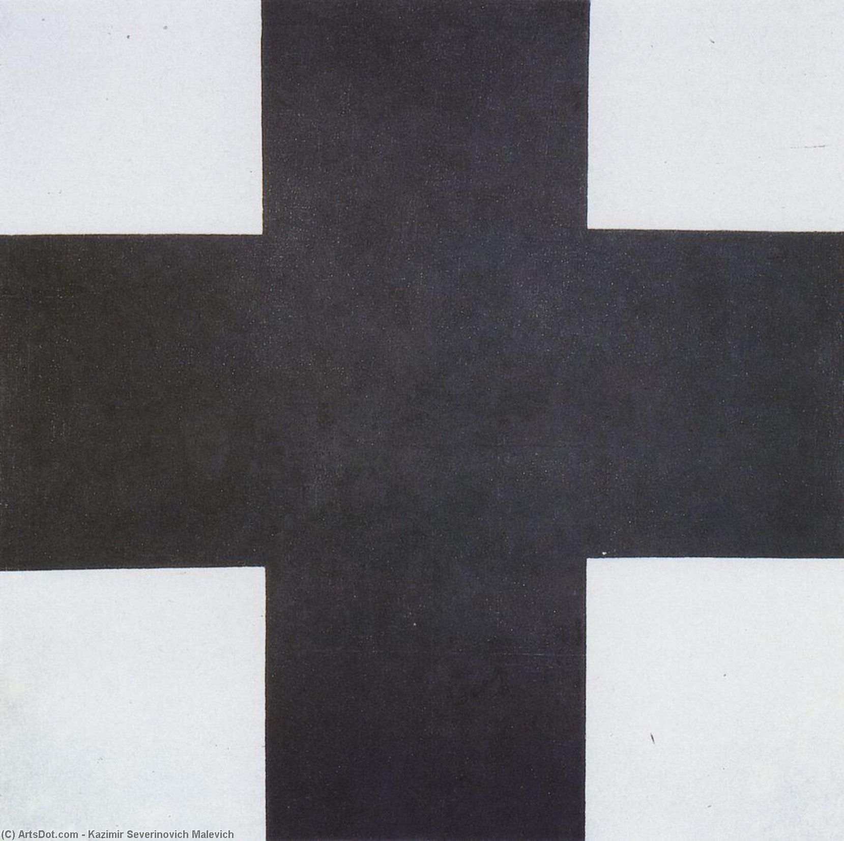 Order Artwork Replica Black Cross, 1923 by Kazimir Severinovich Malevich (1878-1935, Ukraine) | ArtsDot.com