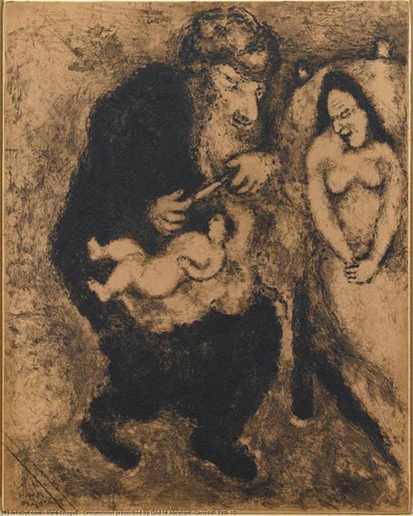 Order Artwork Replica Circumcision prescribed by God to Abraham (Genesis, XVII, 10), 1956 by Marc Chagall (Inspired By) (1887-1985, Belarus) | ArtsDot.com