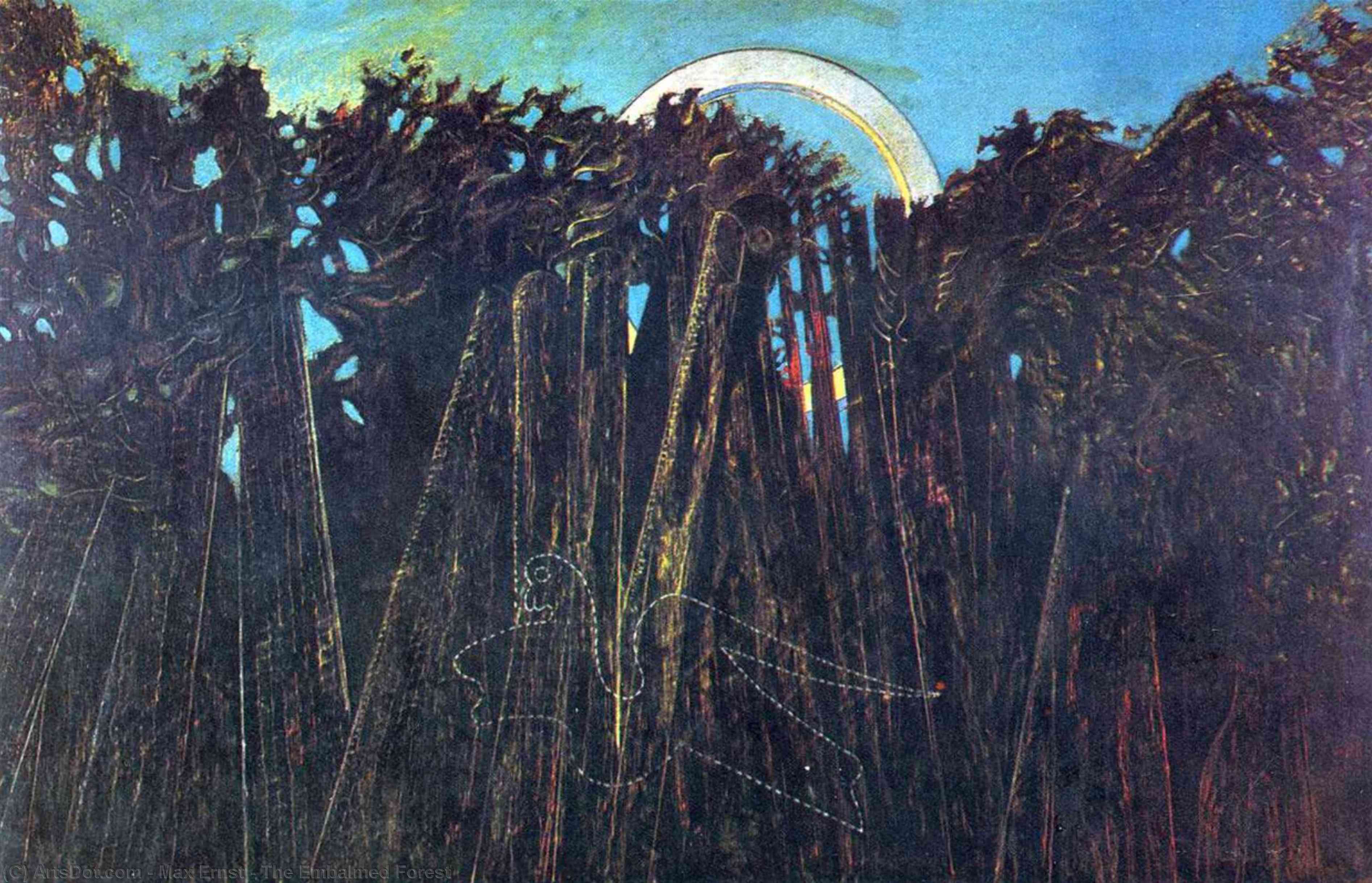 Buy Museum Art Reproductions The Embalmed Forest, 1933 by Max Ernst (Inspired By) (1891-1976, Germany) | ArtsDot.com