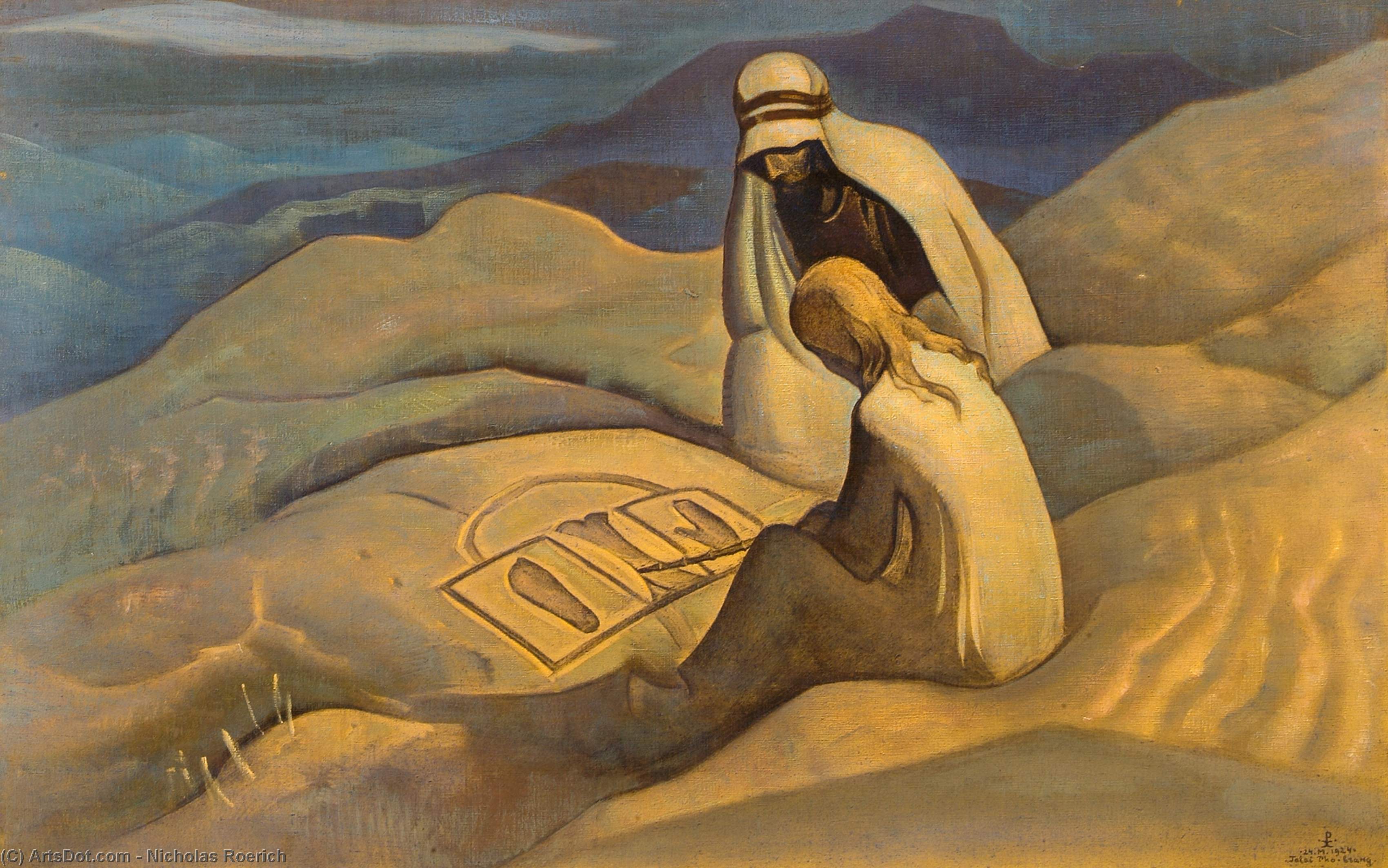 Order Artwork Replica Signs of Christ, 1924 by Nicholas Roerich (1874-1947, Russia) | ArtsDot.com