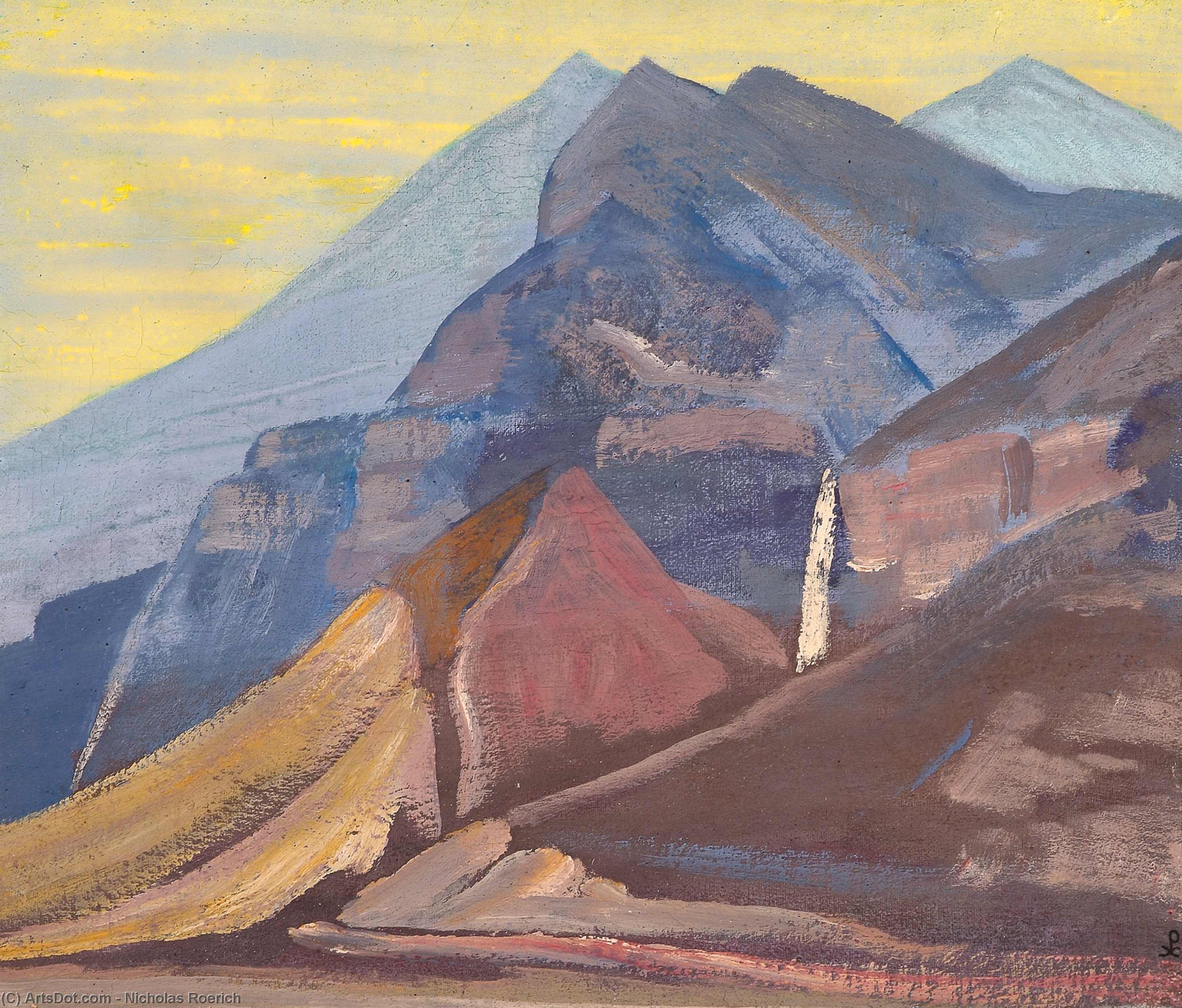 Order Oil Painting Replica Palden Lhamo, 1932 by Nicholas Roerich (1874-1947, Russia) | ArtsDot.com