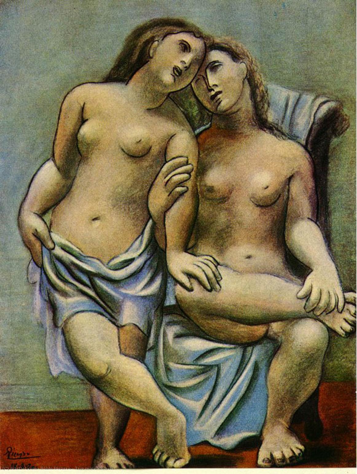 Buy Museum Art Reproductions Two nude women, 1920 by Pablo Picasso (Inspired By) (1881-1973, Spain) | ArtsDot.com