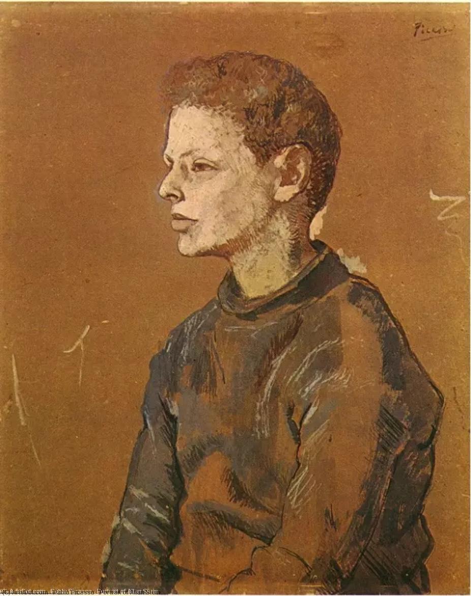 Buy Museum Art Reproductions Portrait of Allan Stein, 1906 by Pablo Picasso (Inspired By) (1881-1973, Spain) | ArtsDot.com